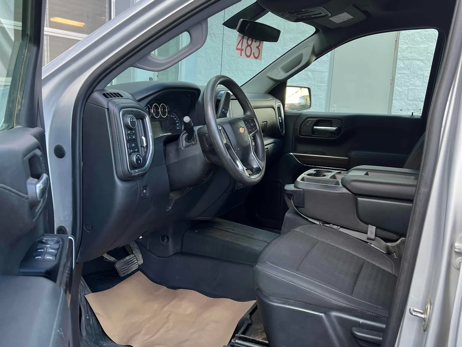 Interior driver side