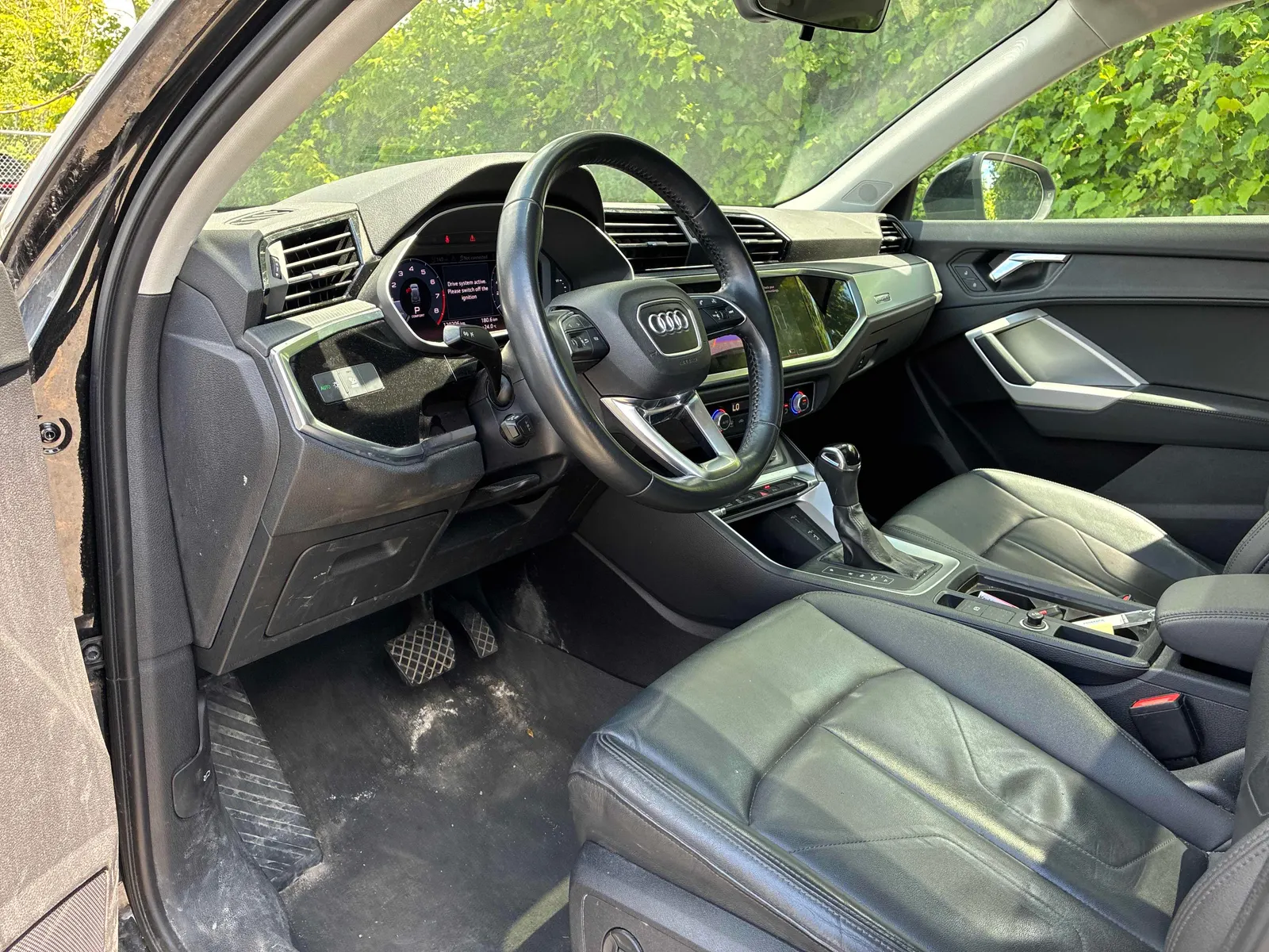 Interior driver side