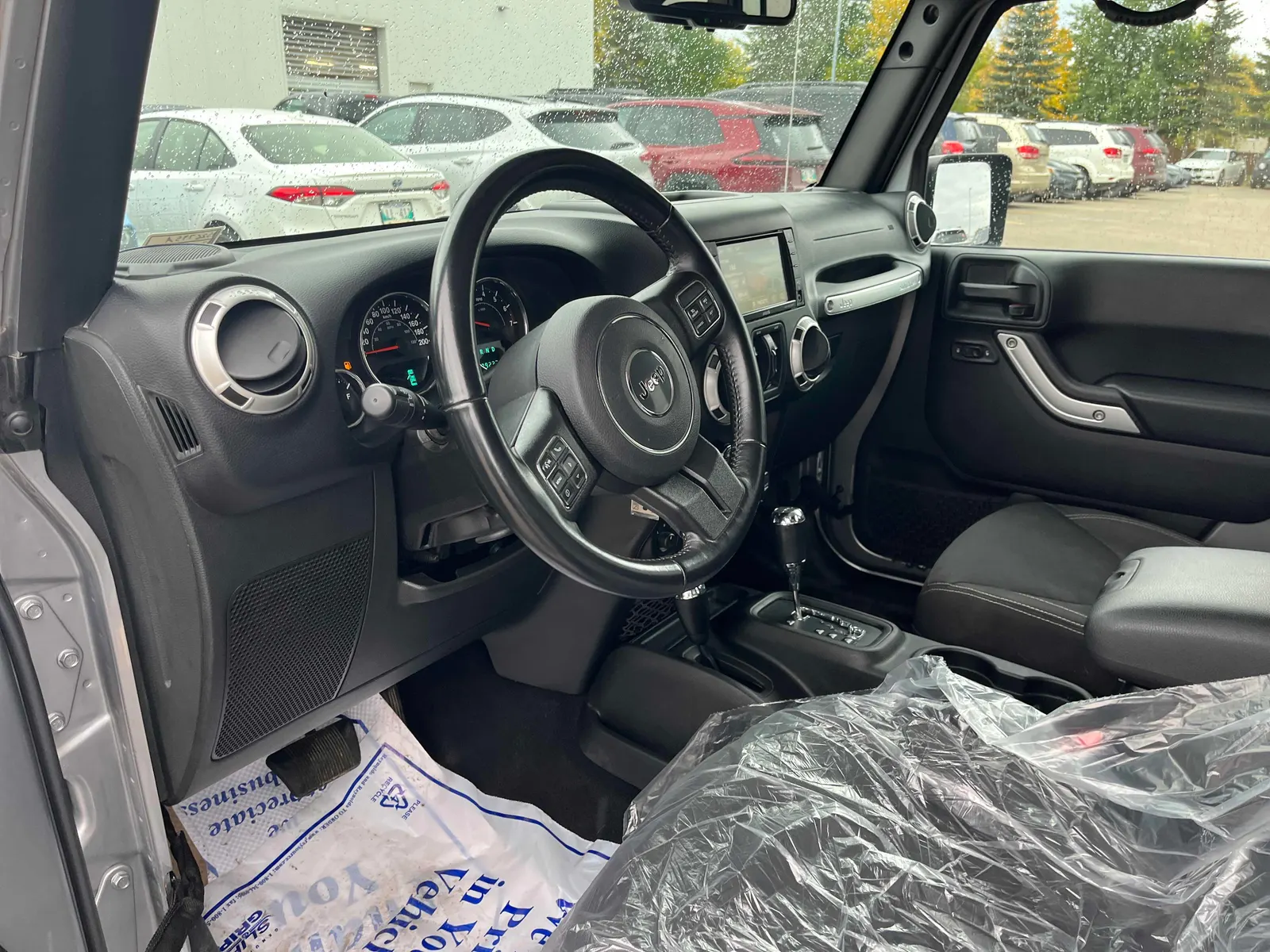 Interior driver side