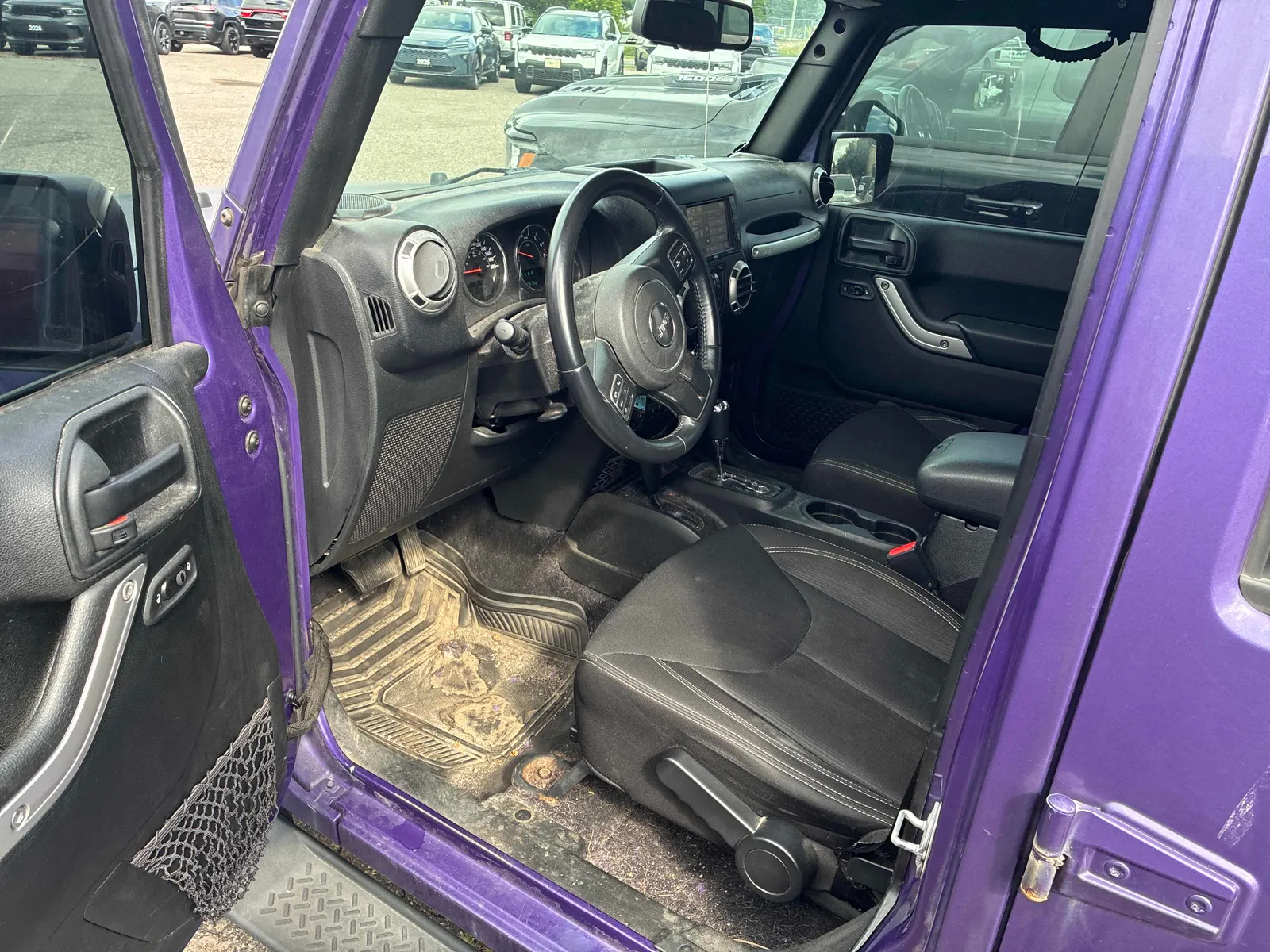 Interior driver side