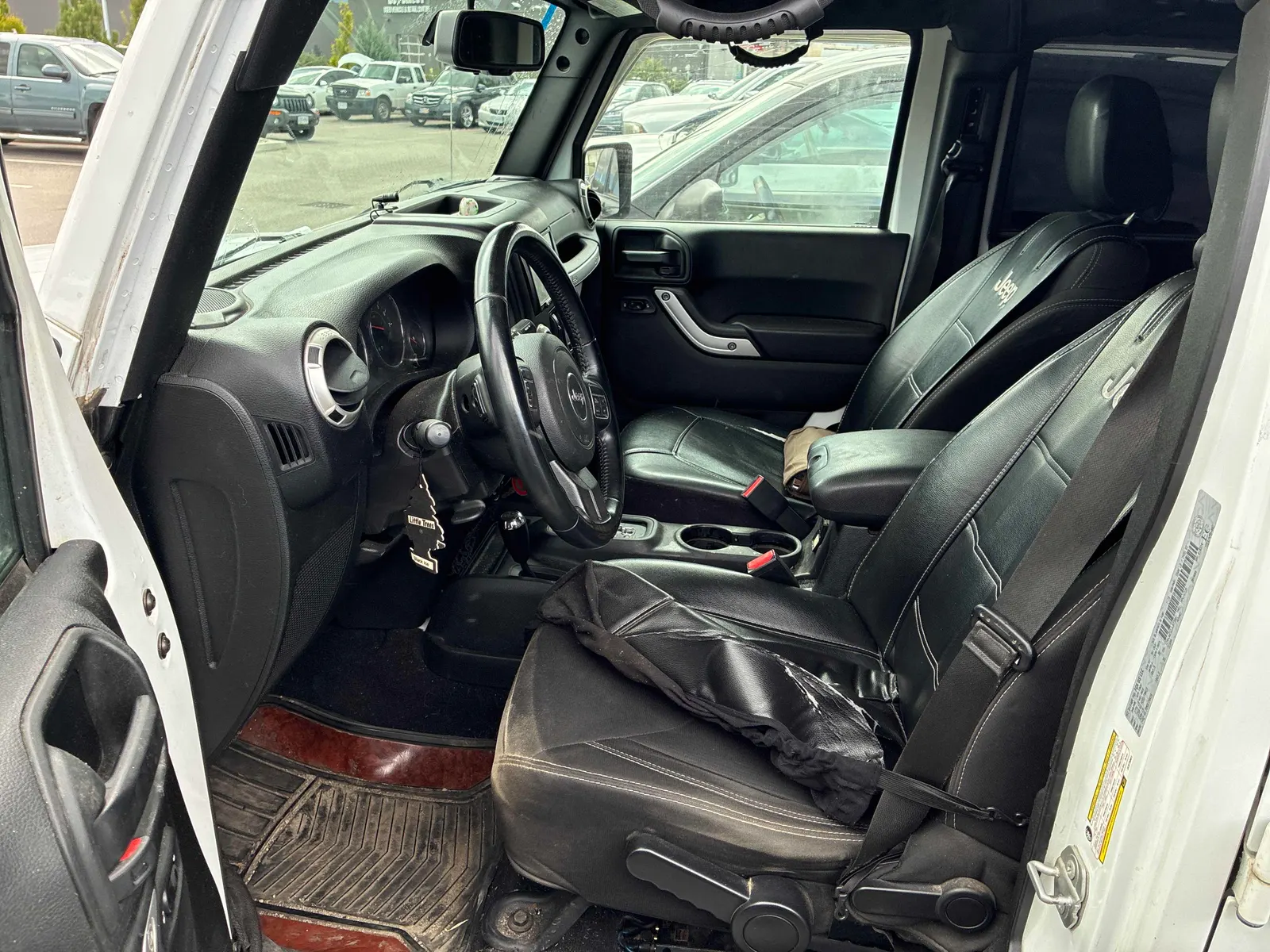 Interior driver side
