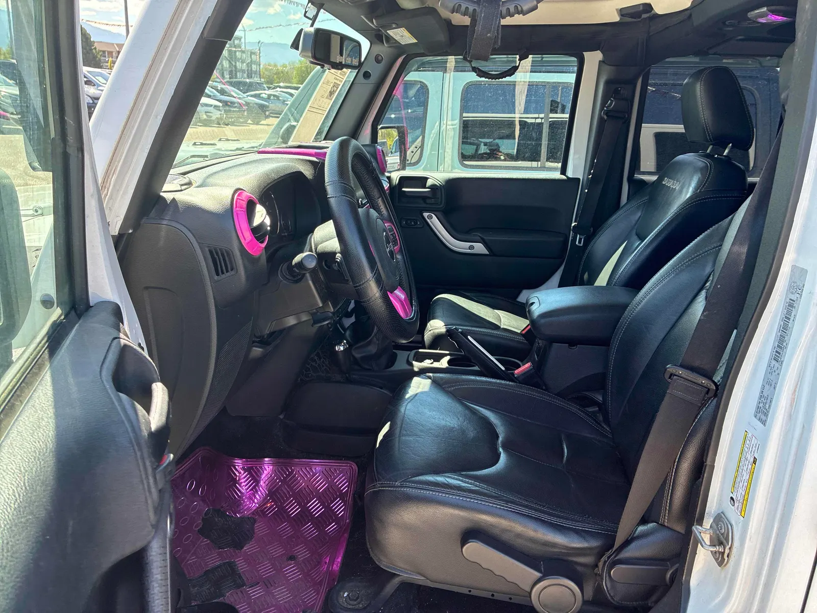 Interior driver side
