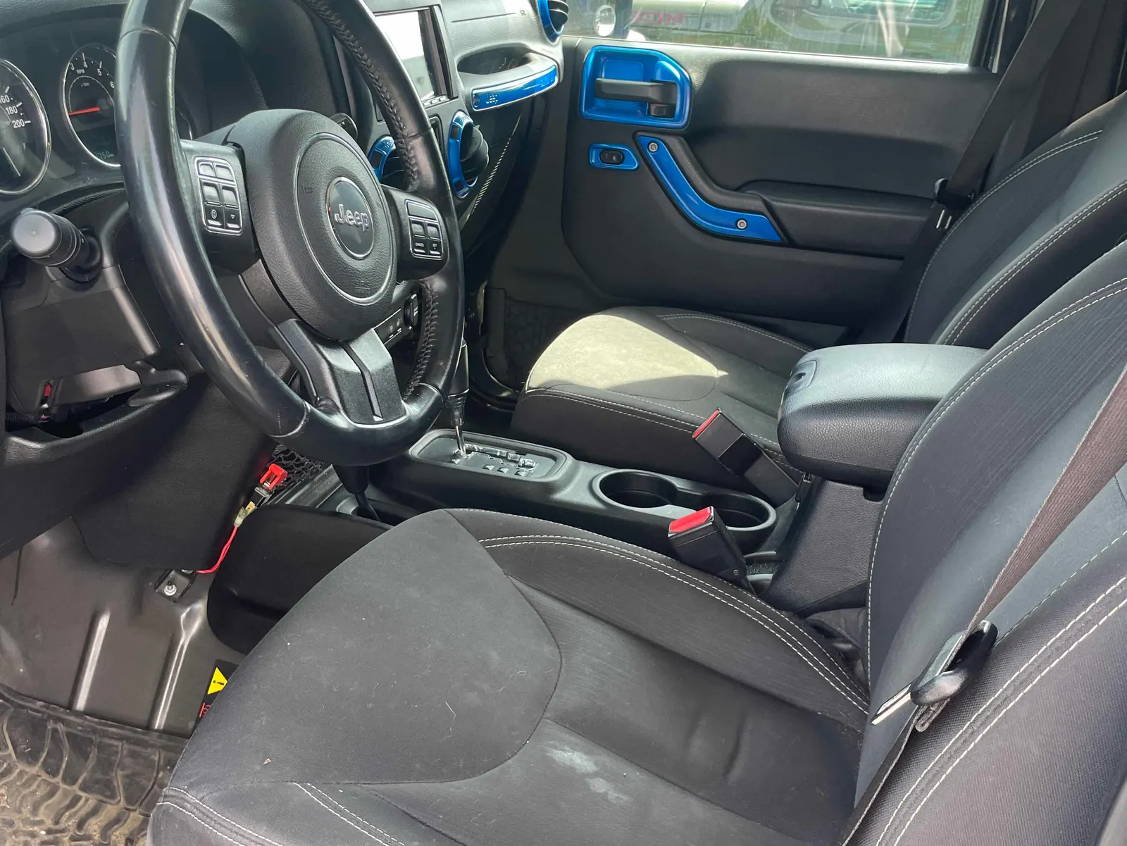 Interior driver side