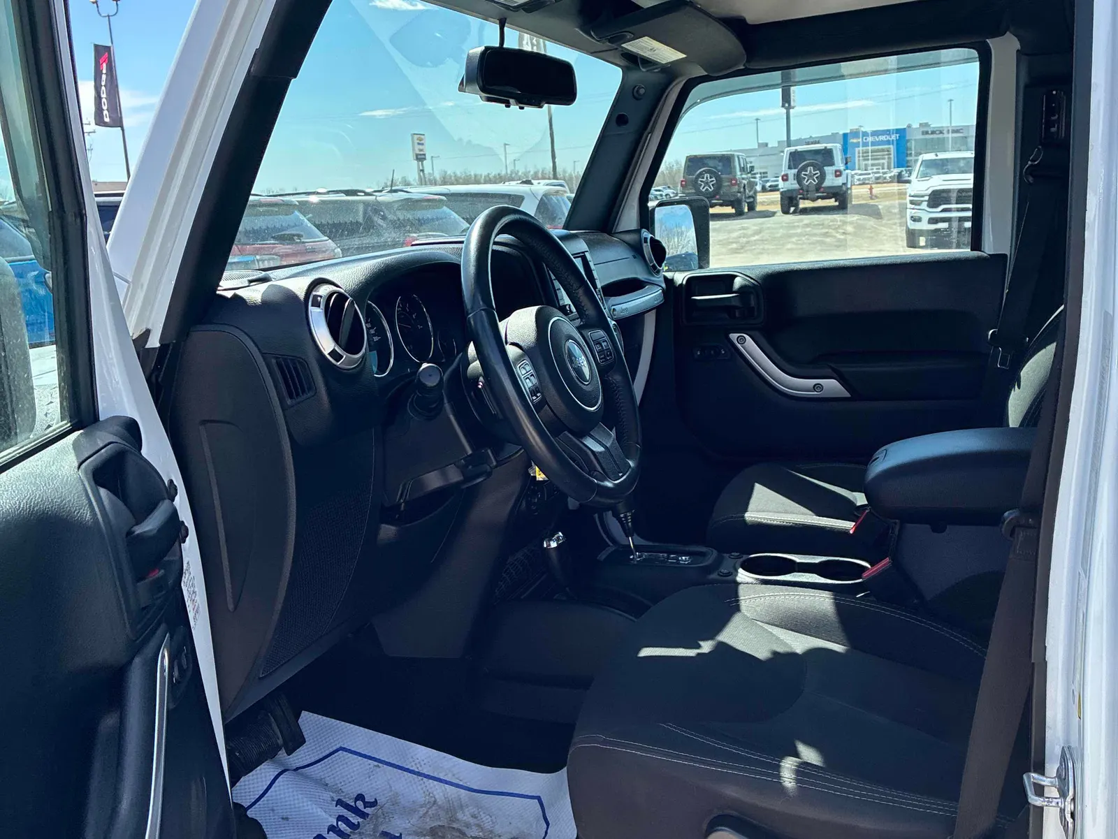 Interior driver side