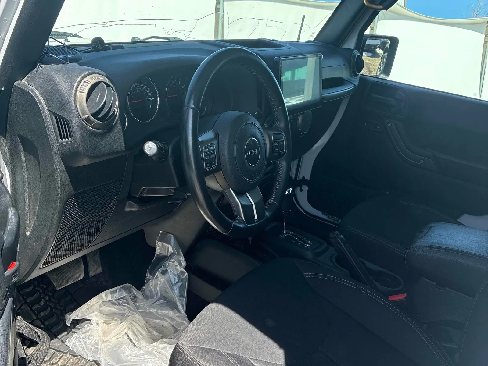 Interior driver side
