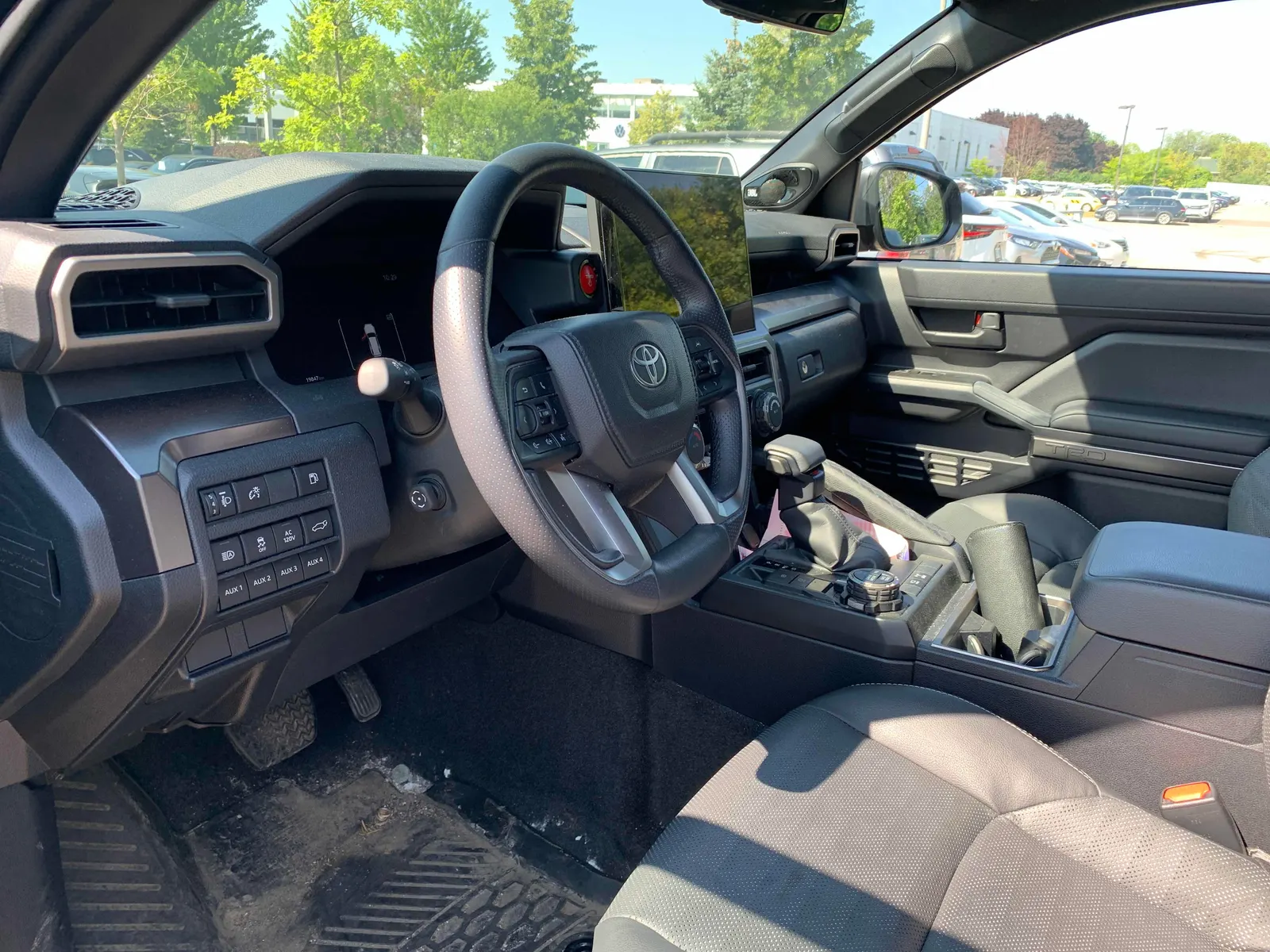 Interior driver side