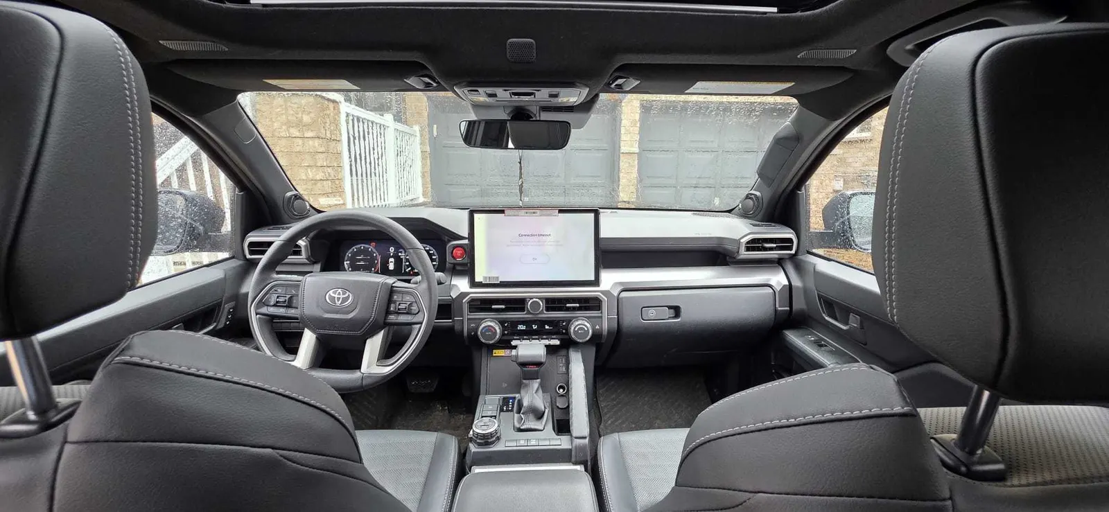 Interior driver side