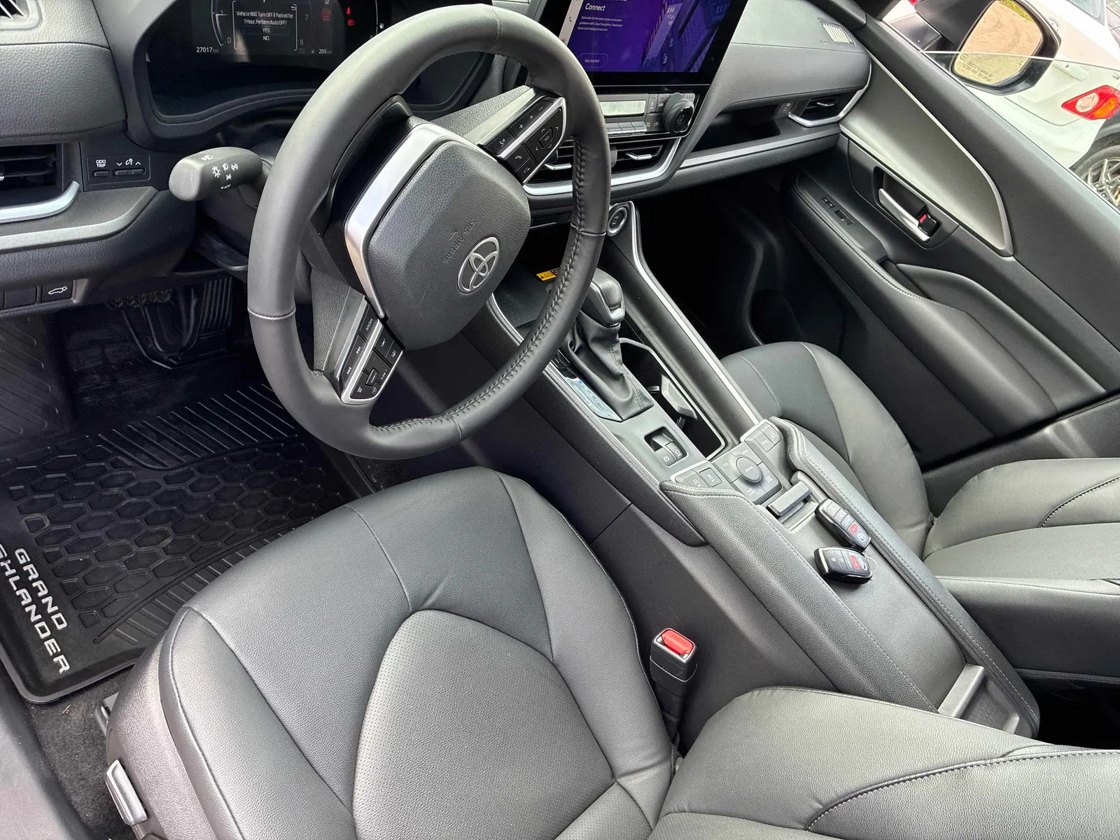 Interior driver side