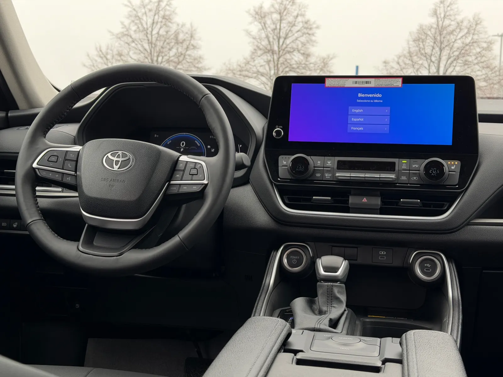 Interior driver side