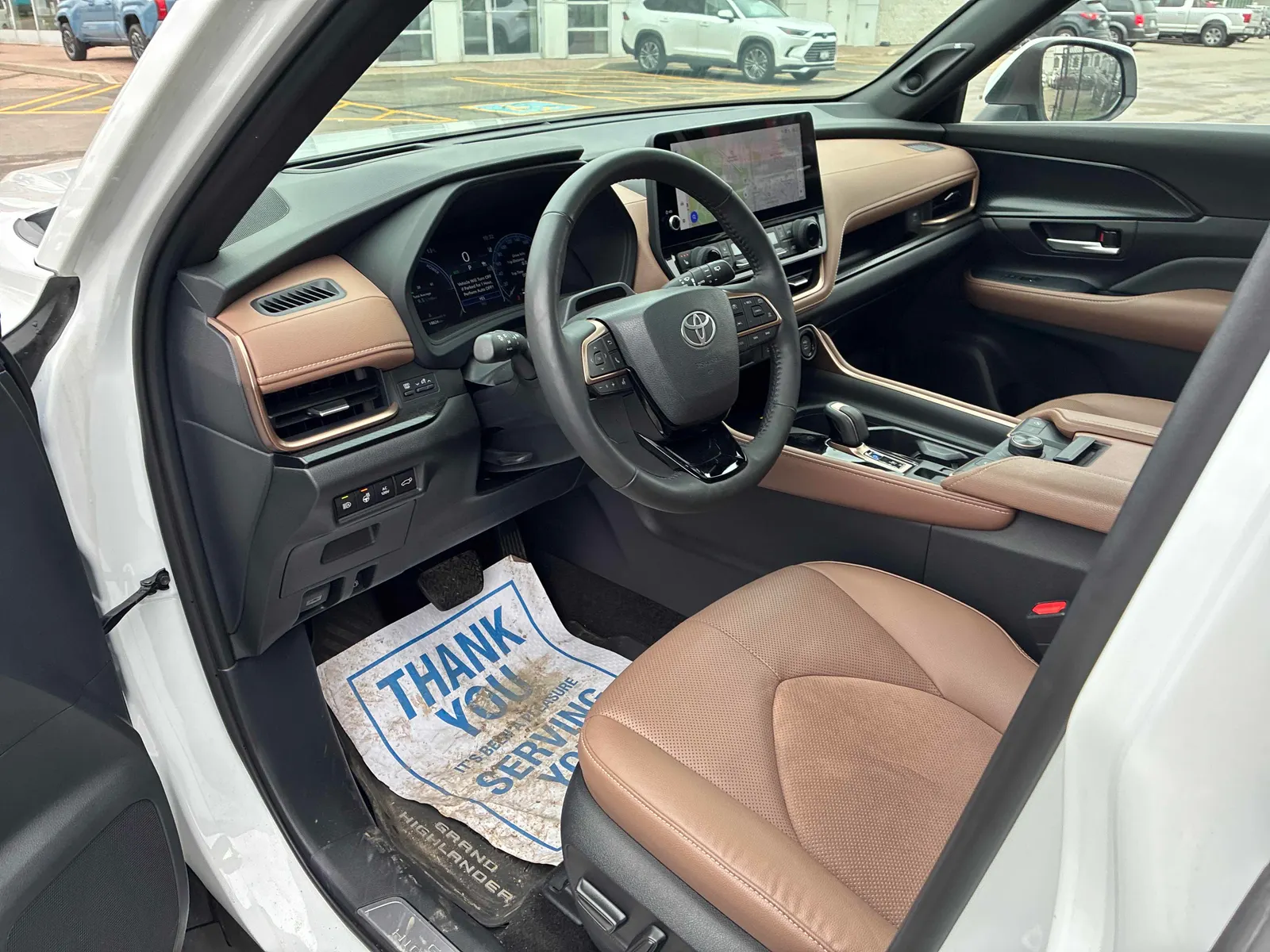Interior driver side