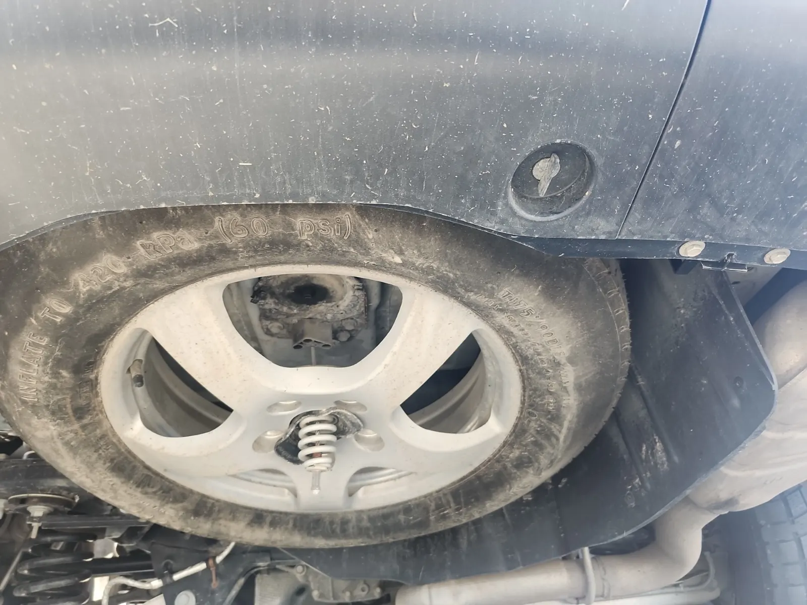 Spare Tire & Wheel Photo