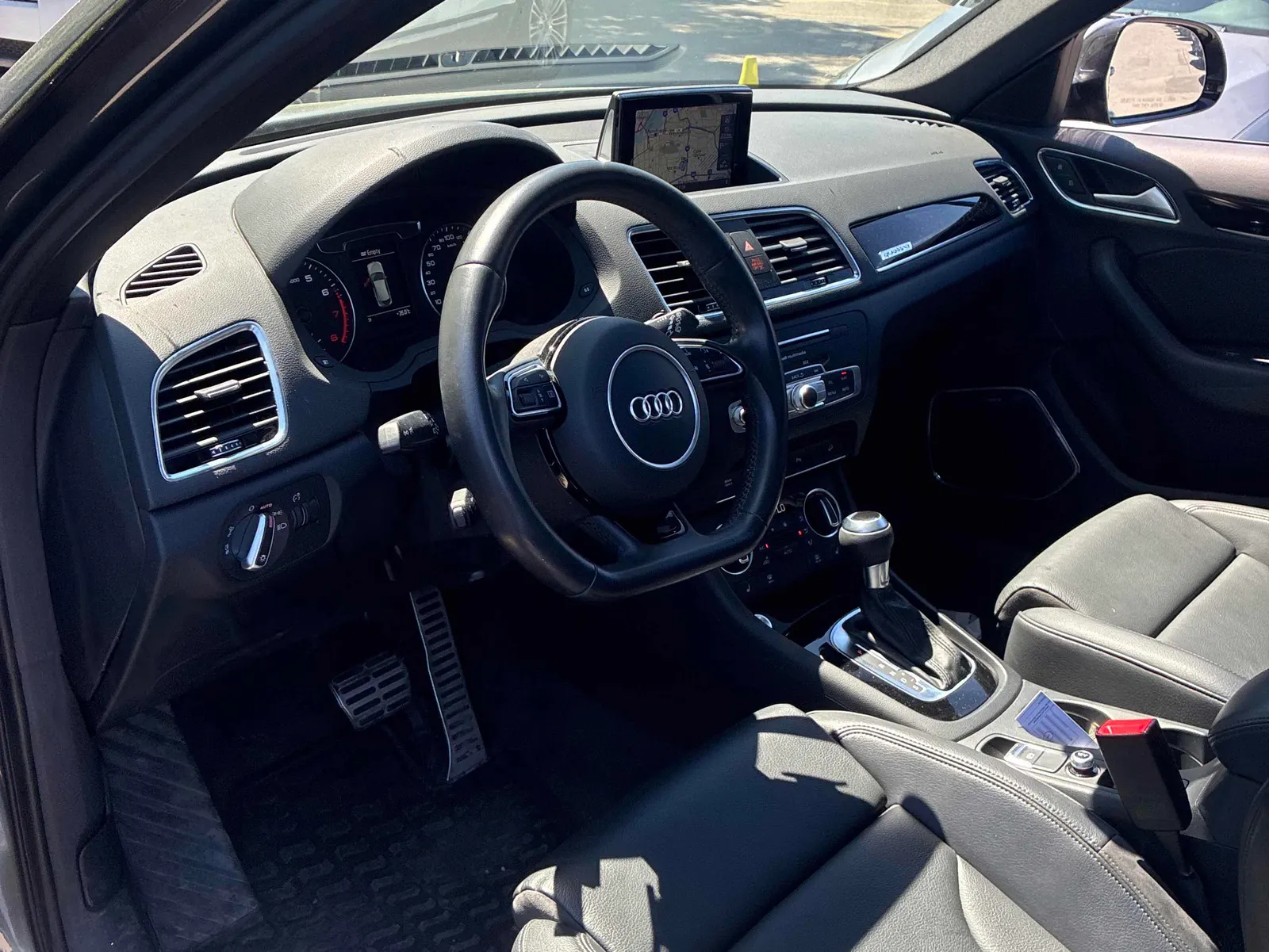 Interior driver side