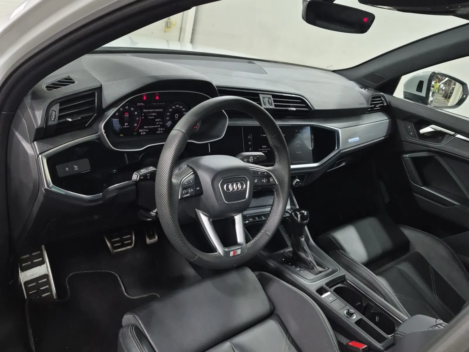 Interior driver side