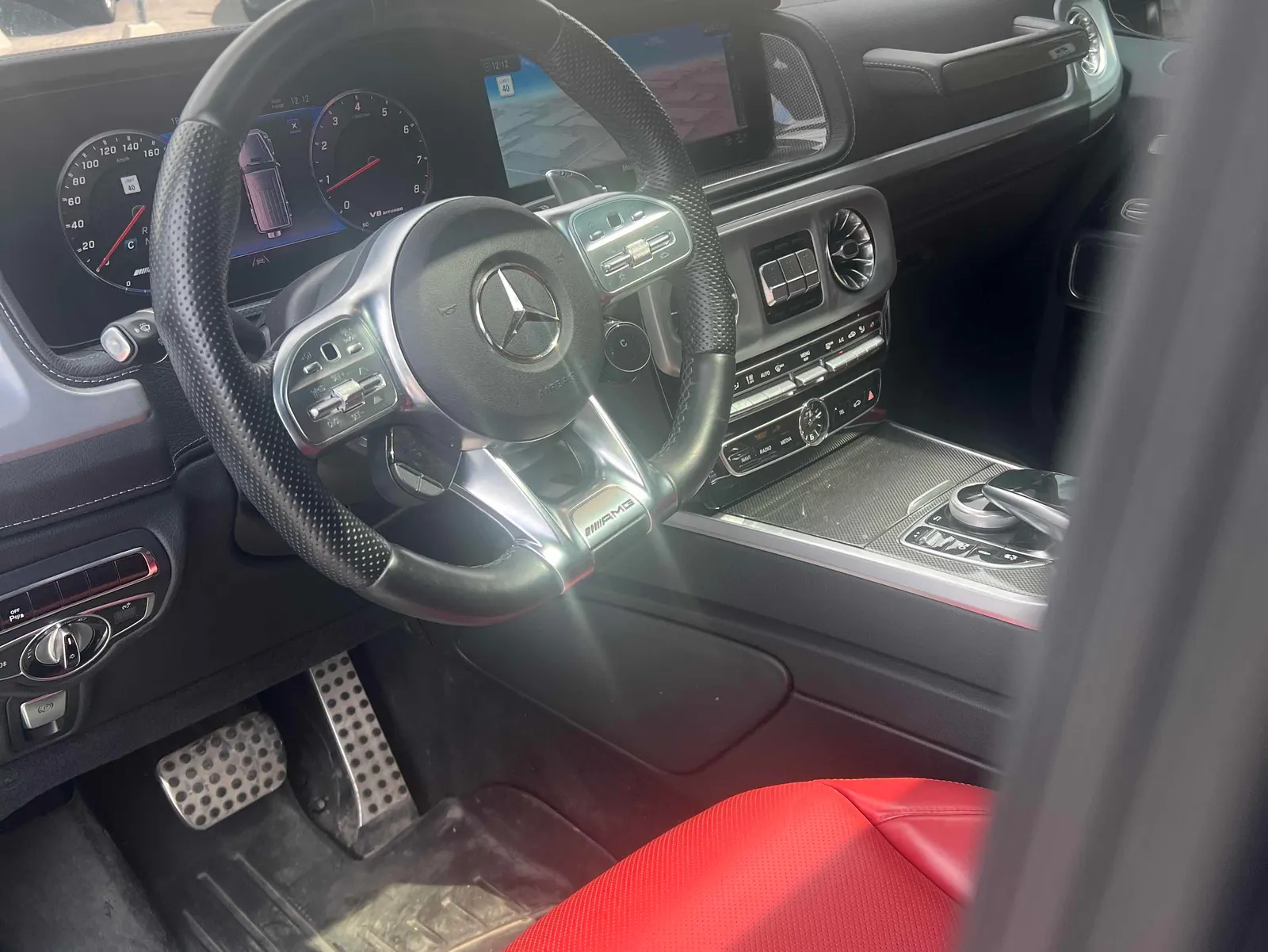 Interior driver side