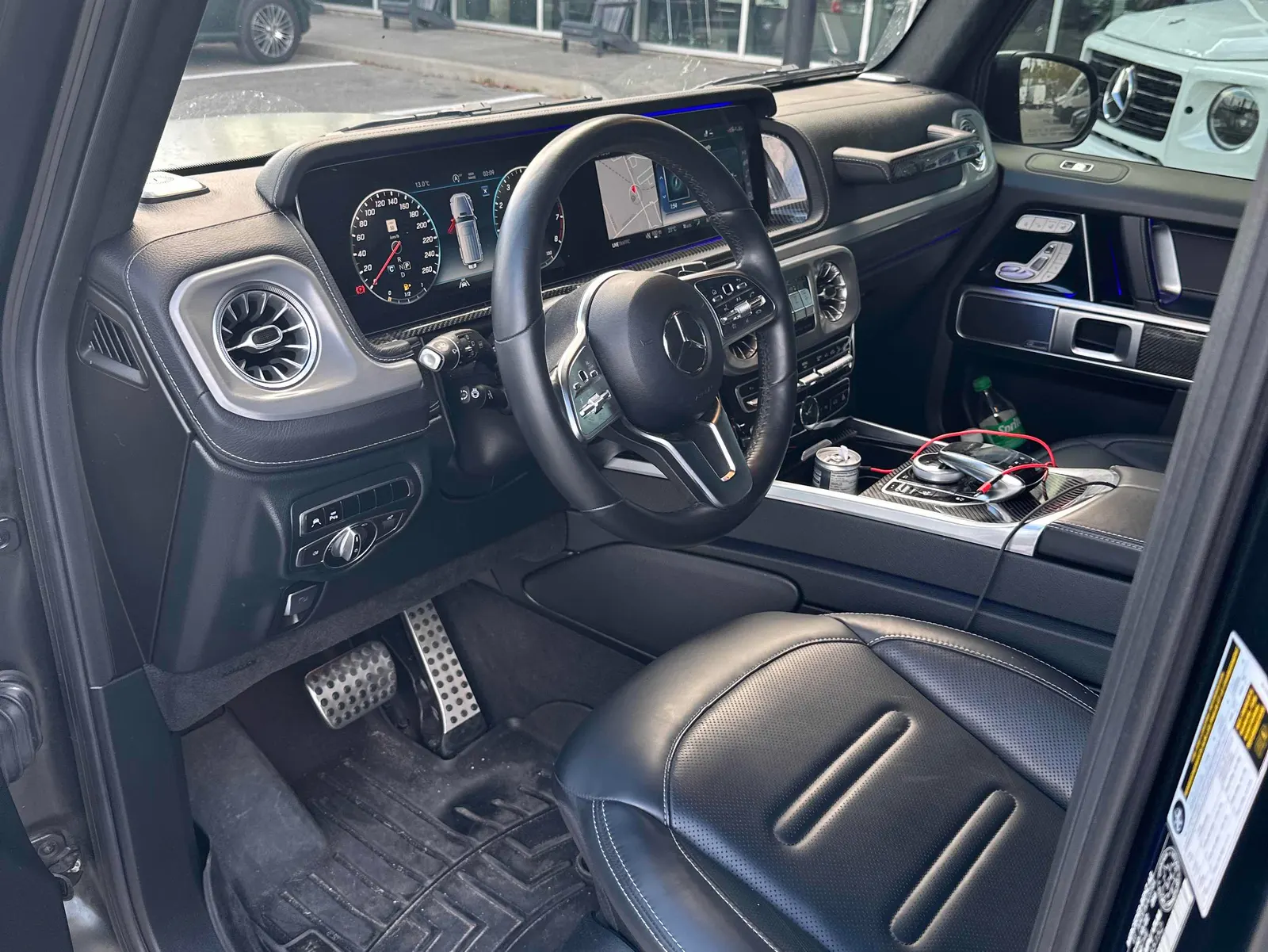 Interior driver side