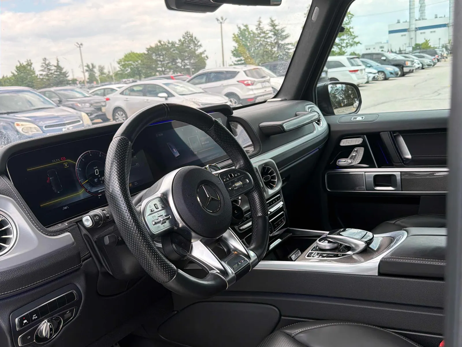 Interior driver side