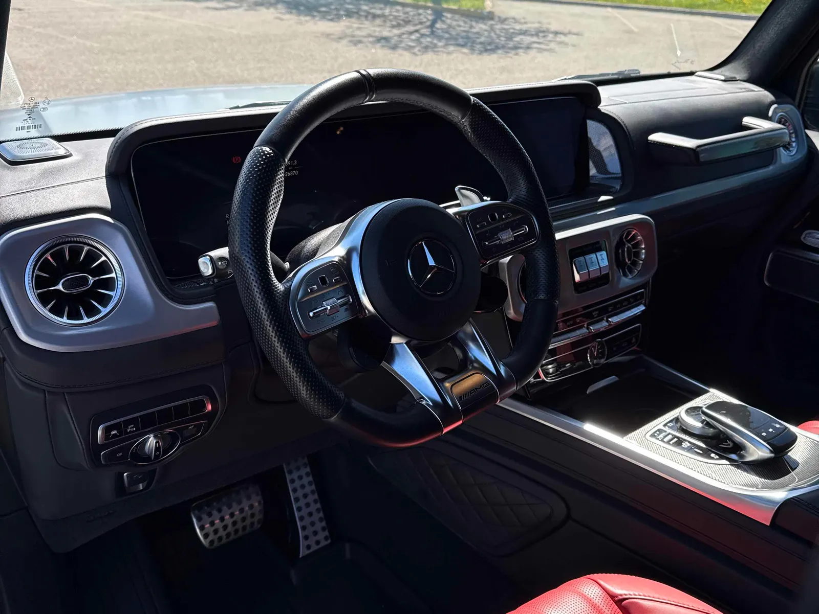 Interior driver side