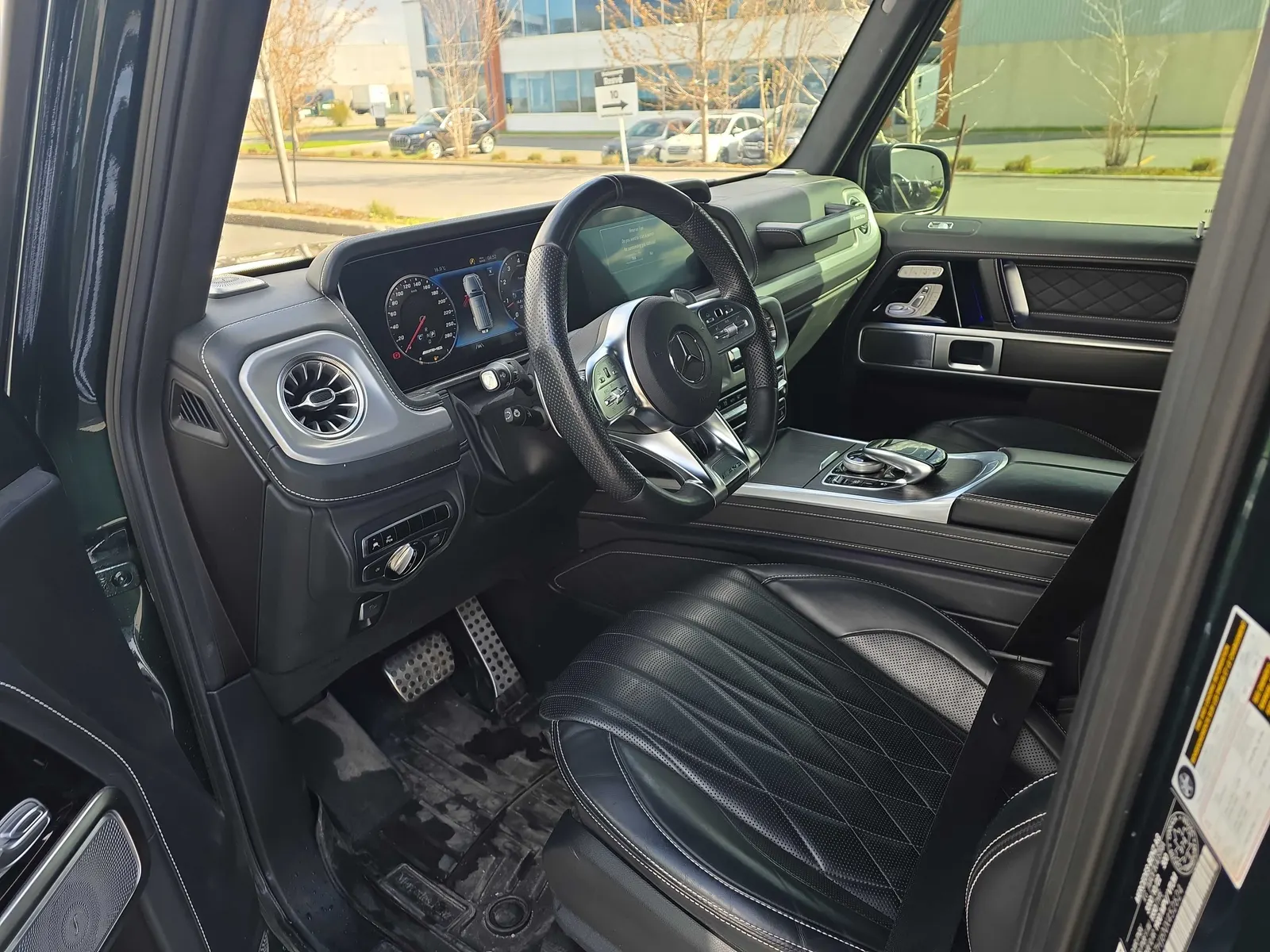 Interior driver side