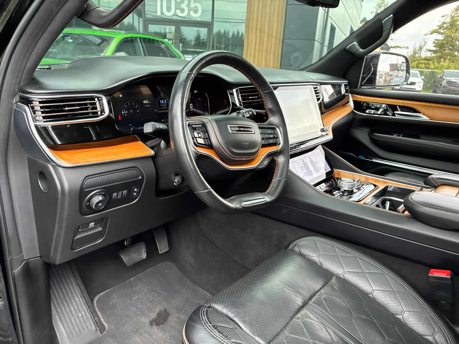 Interior driver side