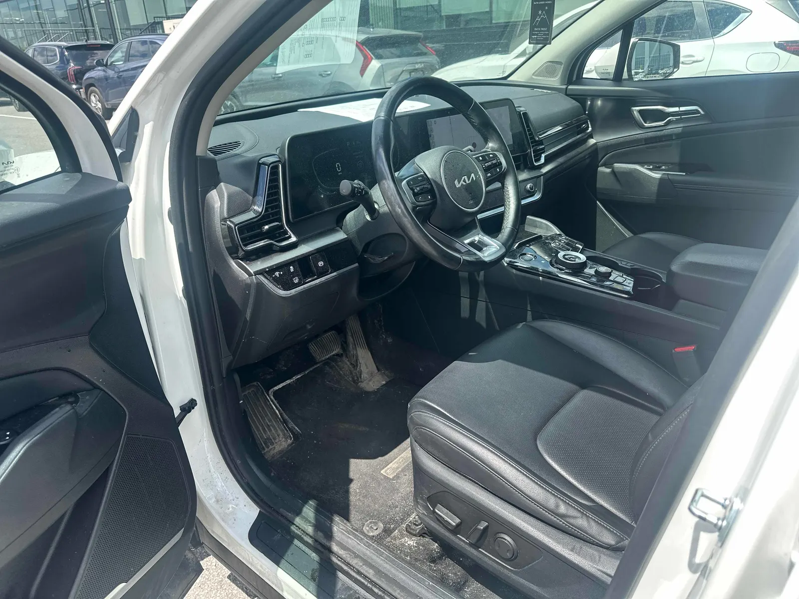 Interior driver side