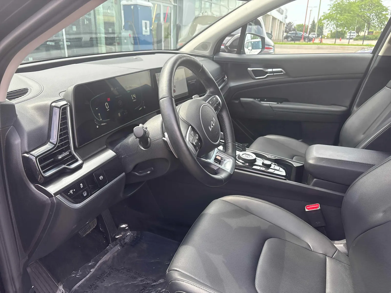 Interior driver side