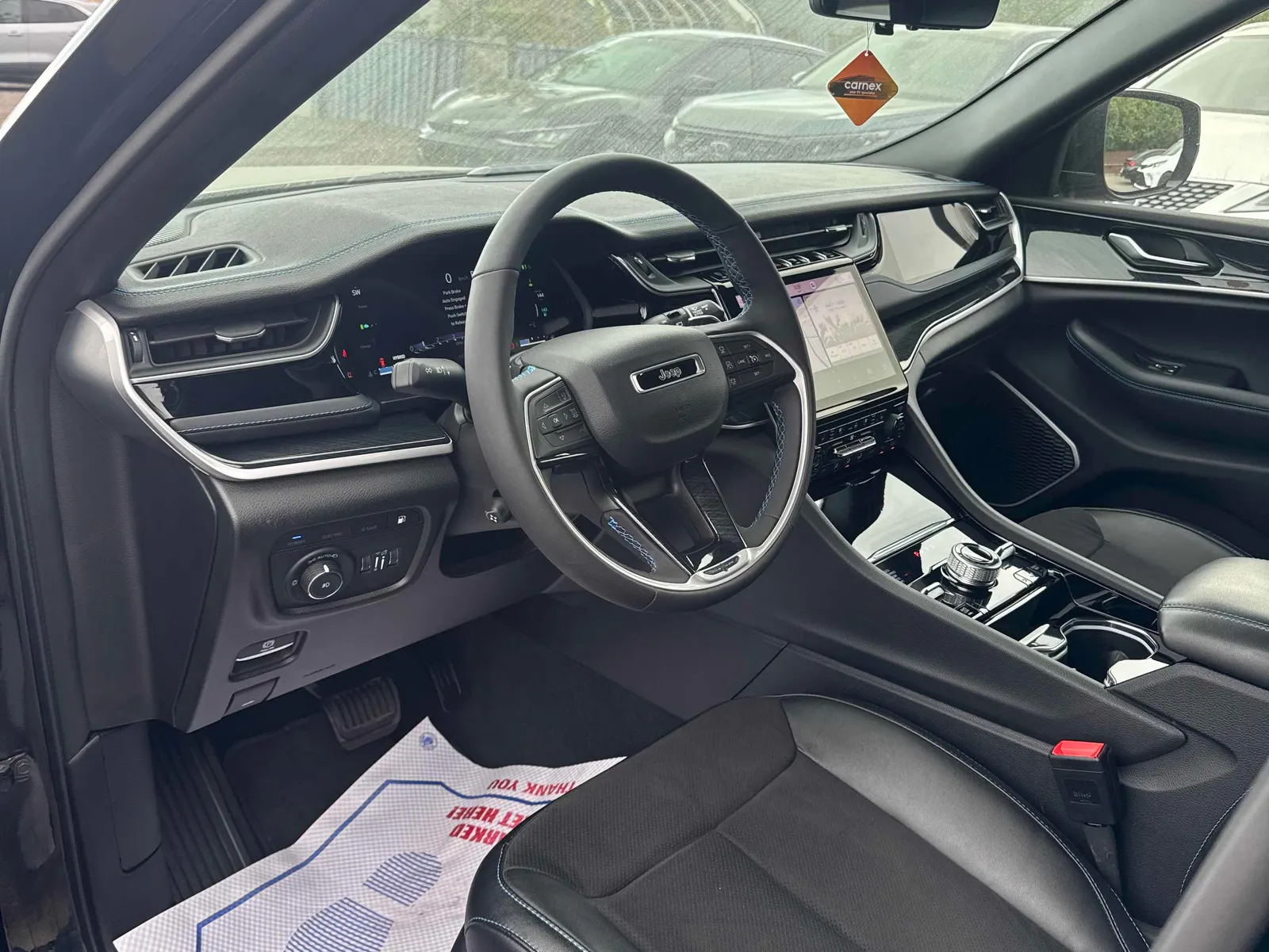 Interior driver side