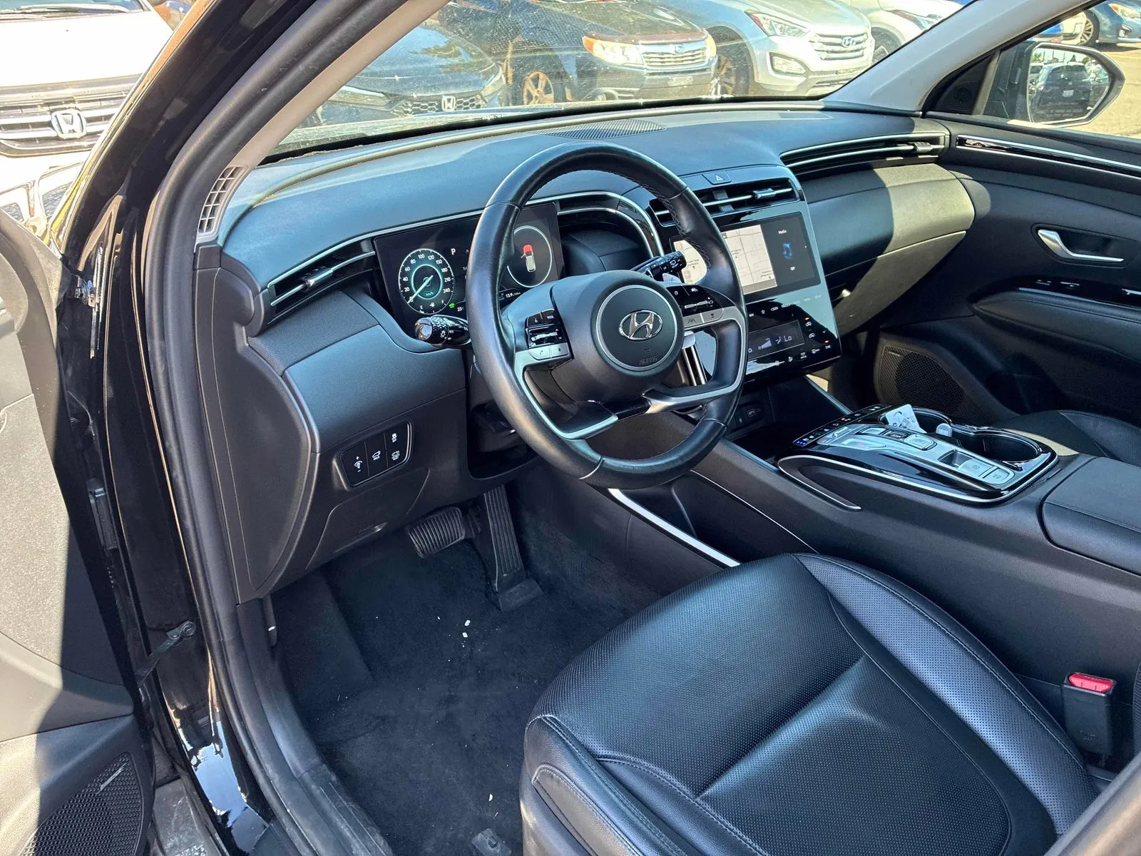 Interior driver side