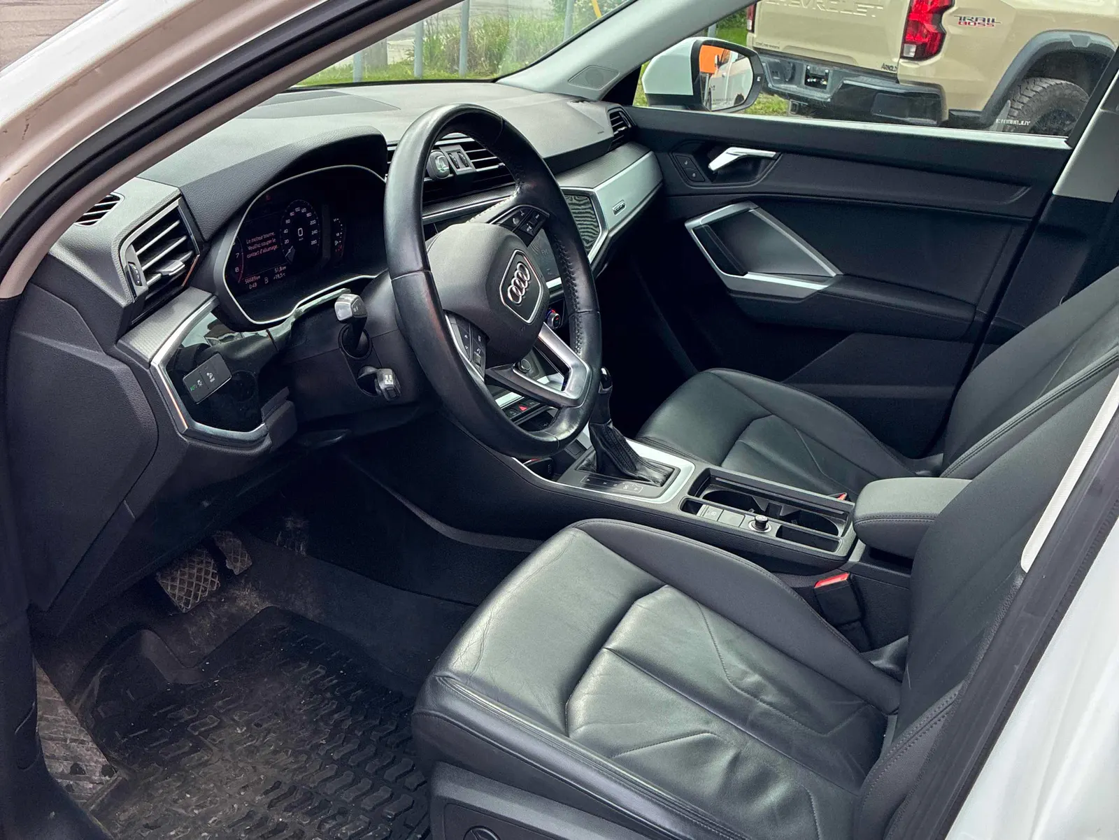 Interior driver side