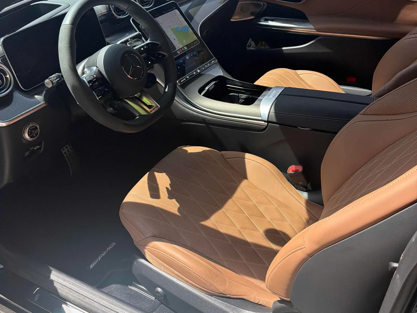Interior driver side