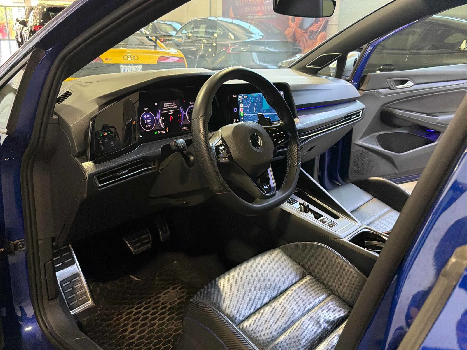 Interior driver side