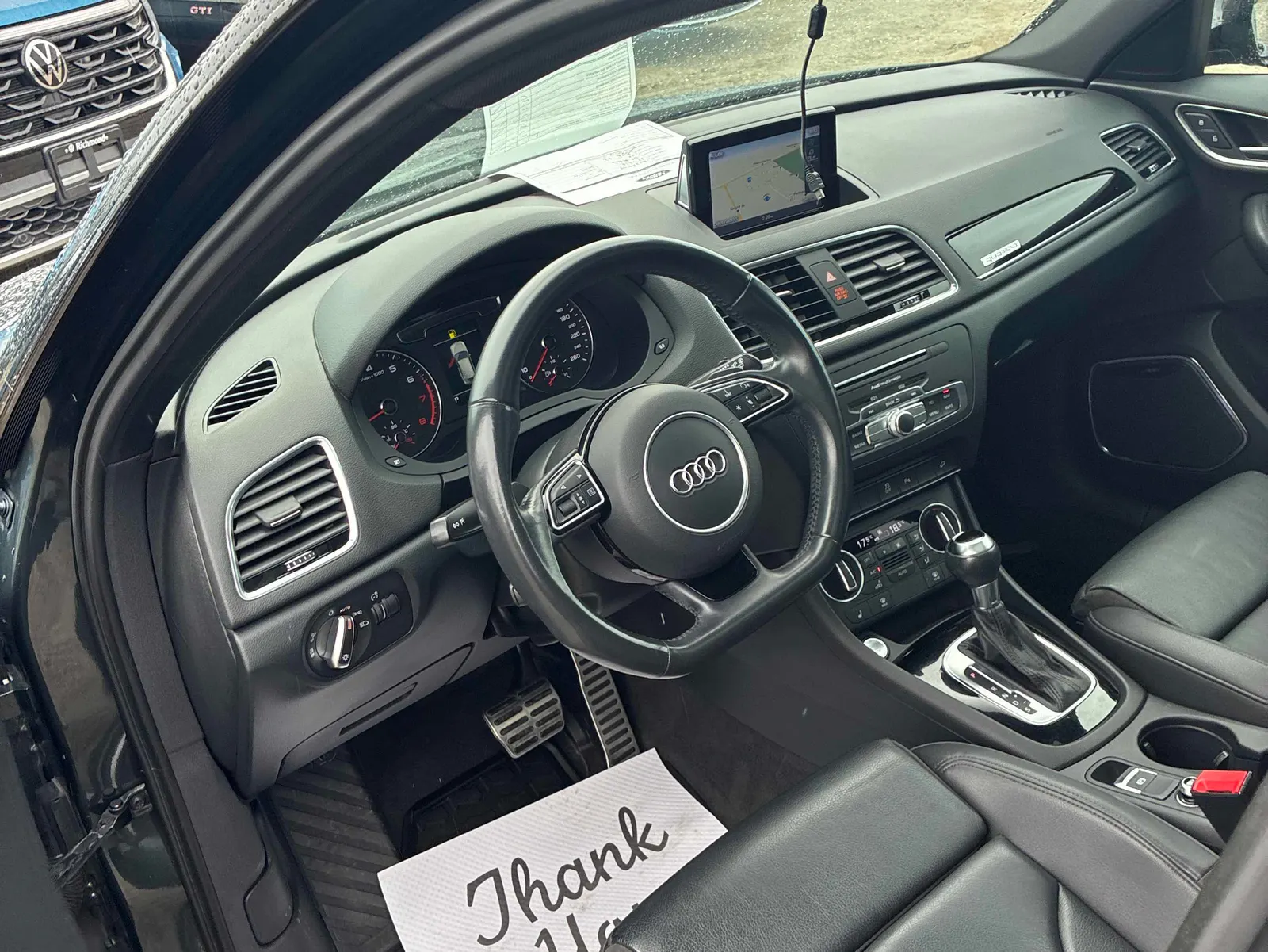 Interior driver side