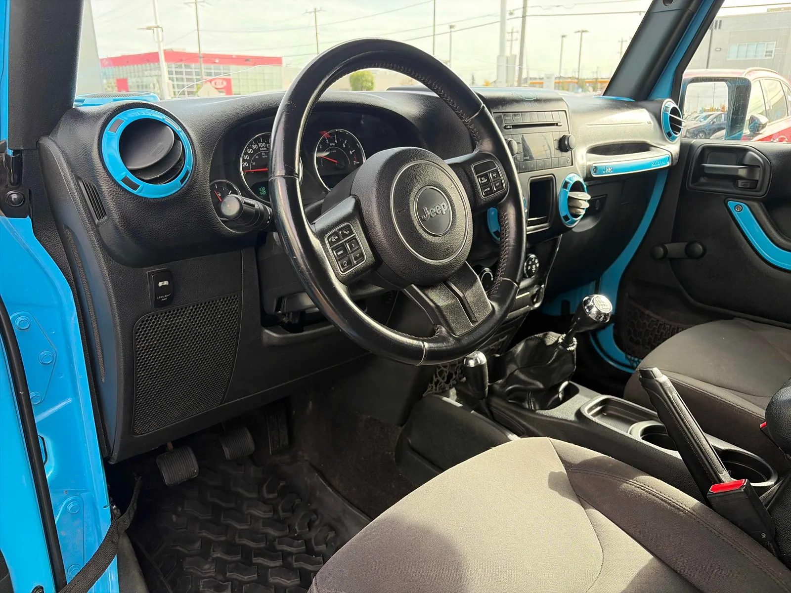 Interior driver side