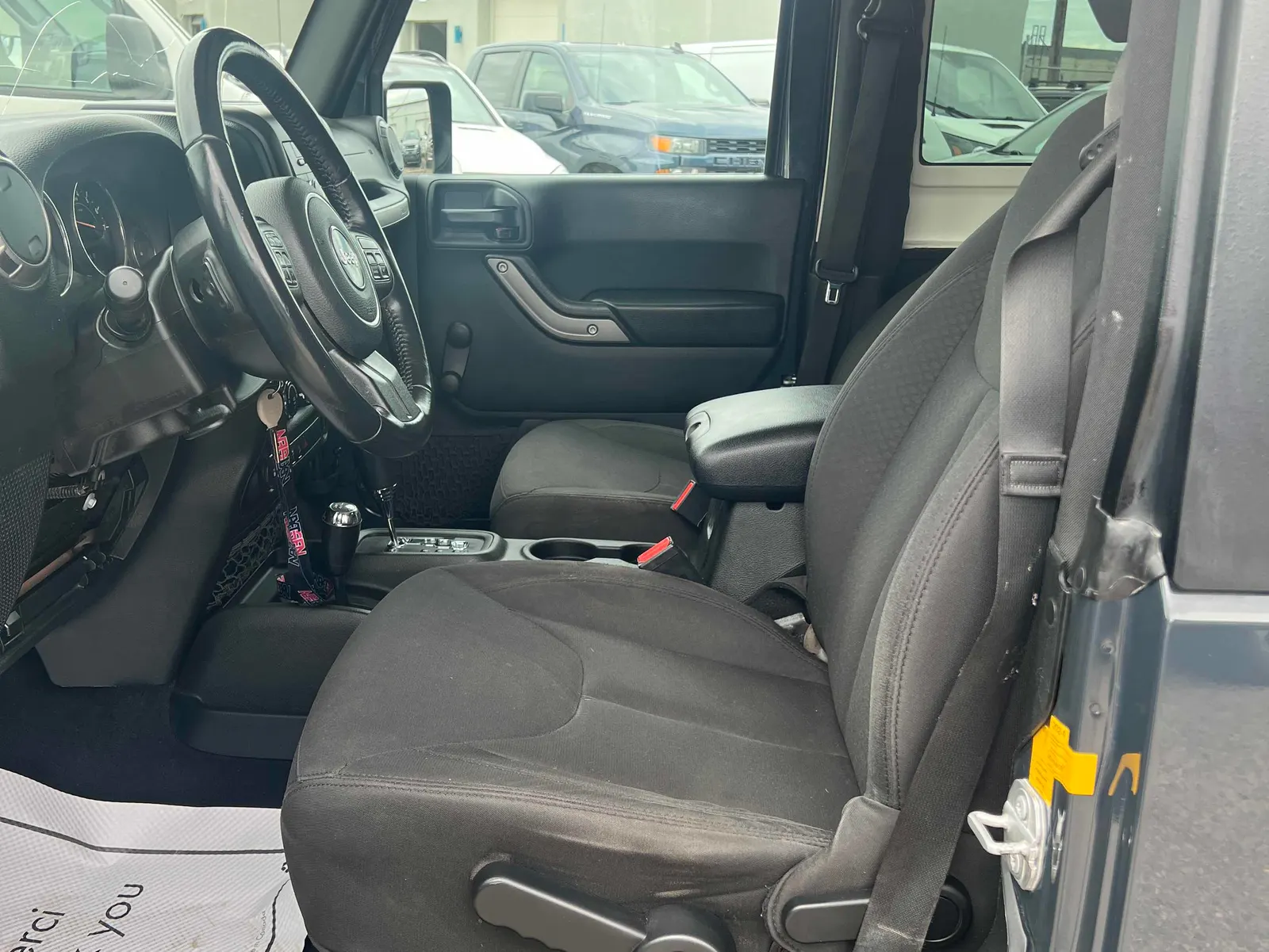 Interior driver side
