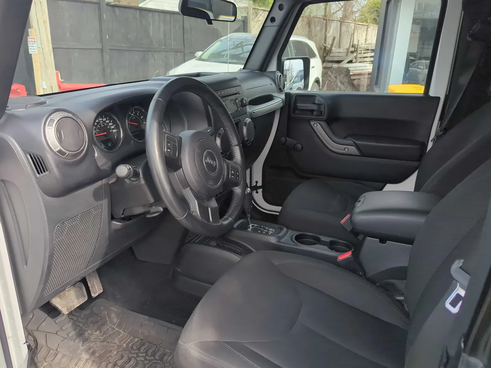 Interior driver side