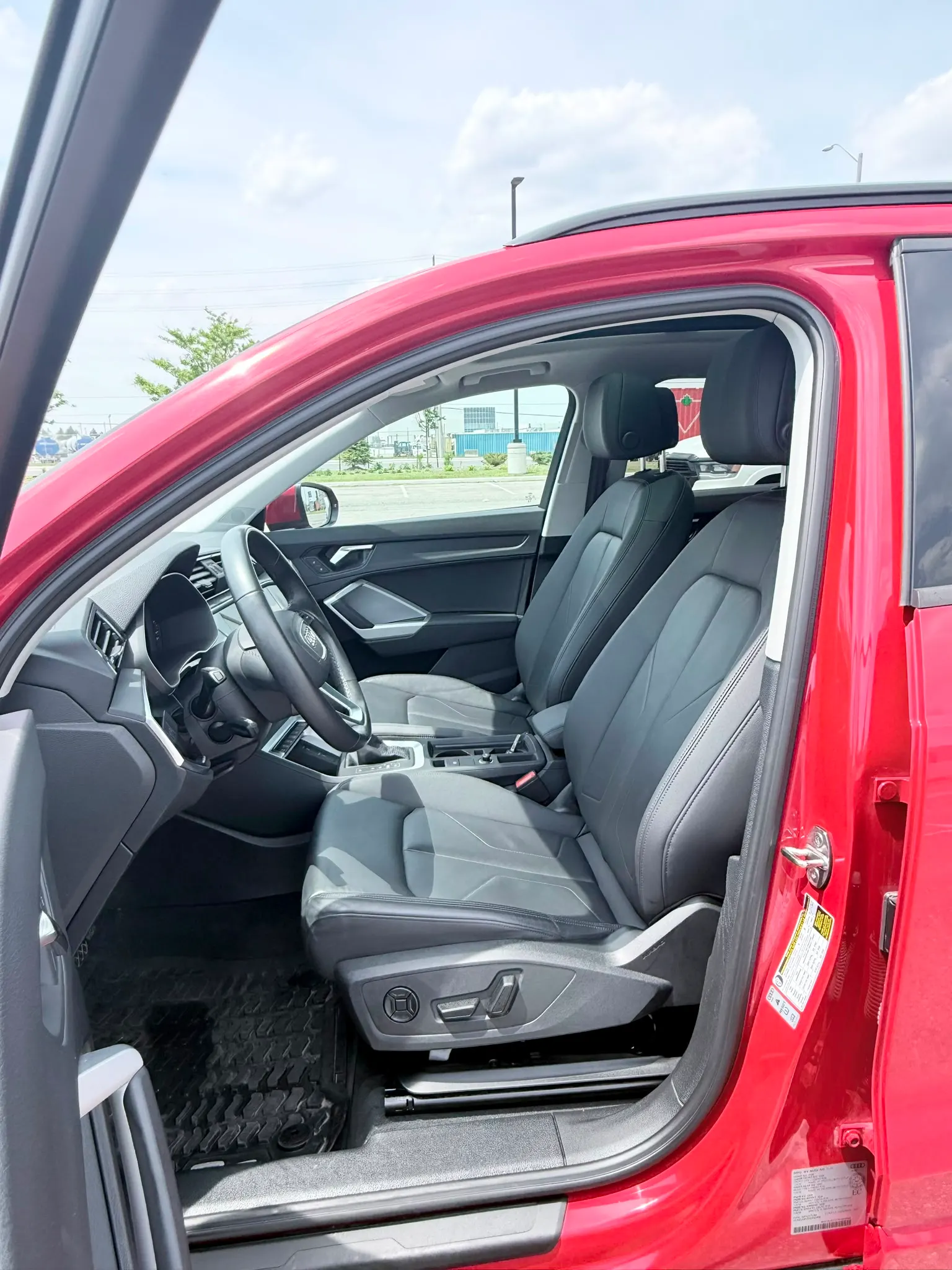 Interior driver side
