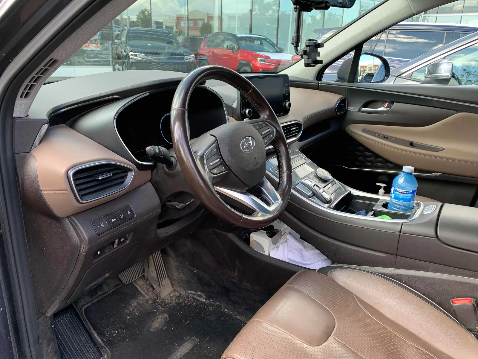 Interior driver side