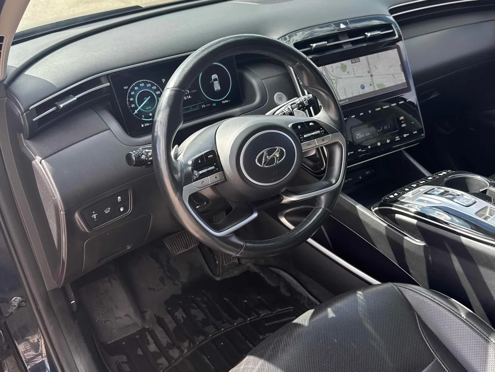 Interior driver side