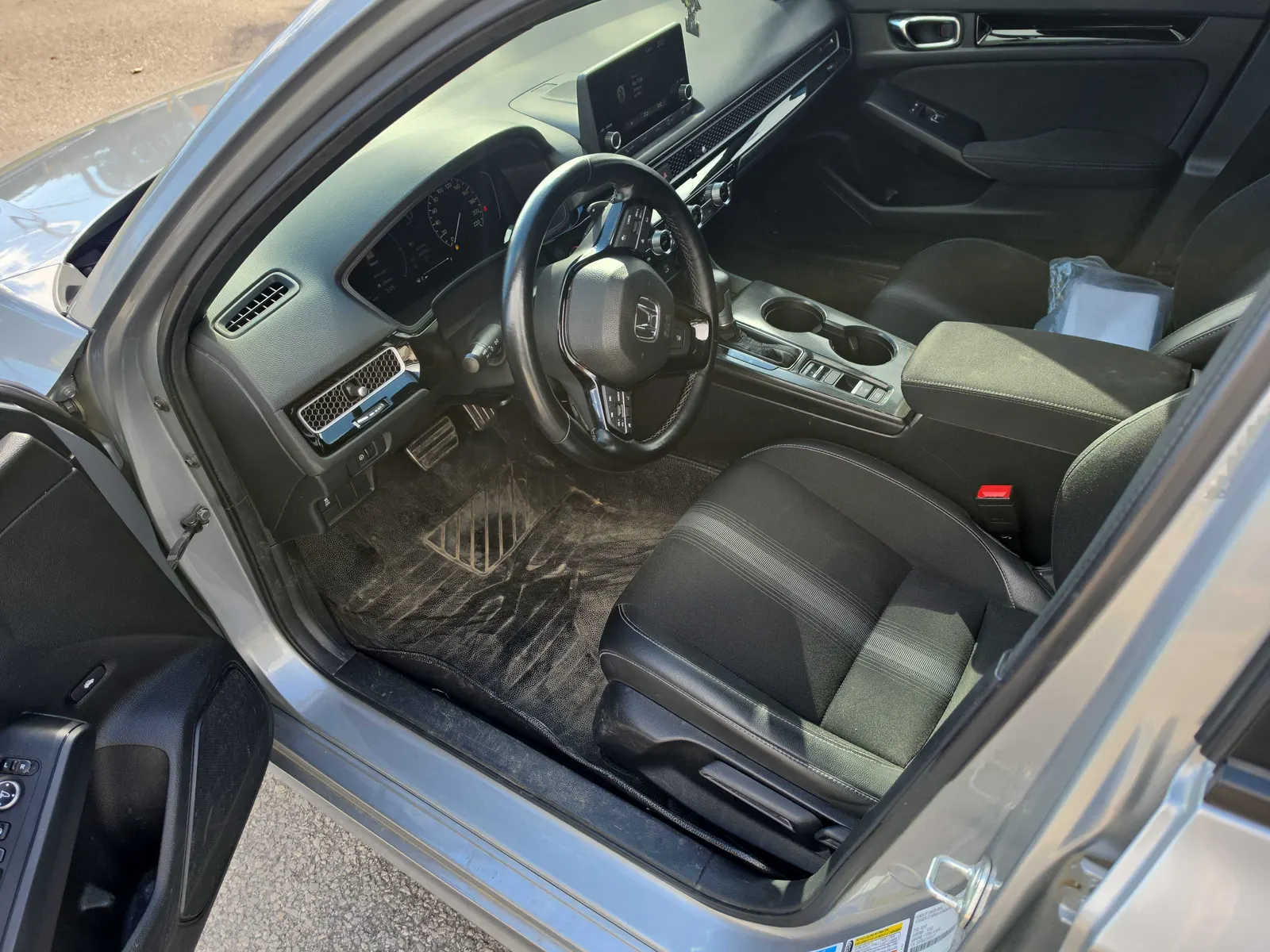 Interior driver side