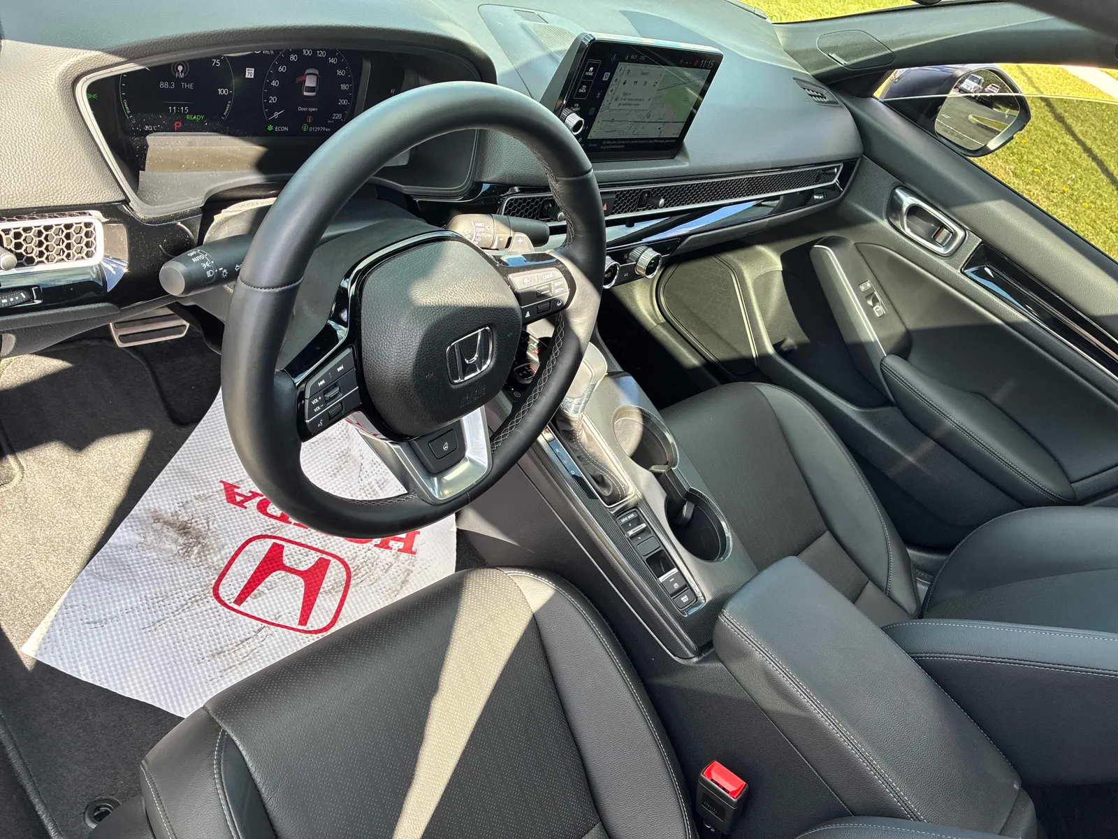 Interior driver side