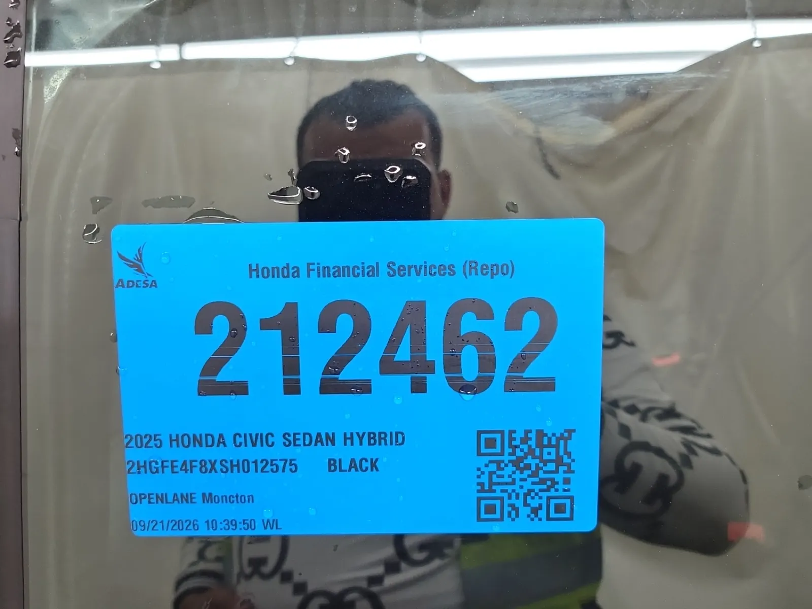 Inventory Label Photo