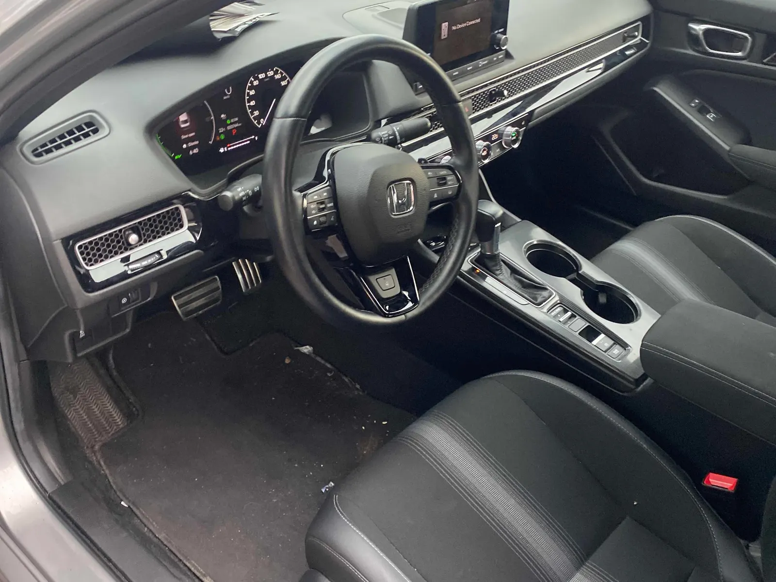 Interior driver side