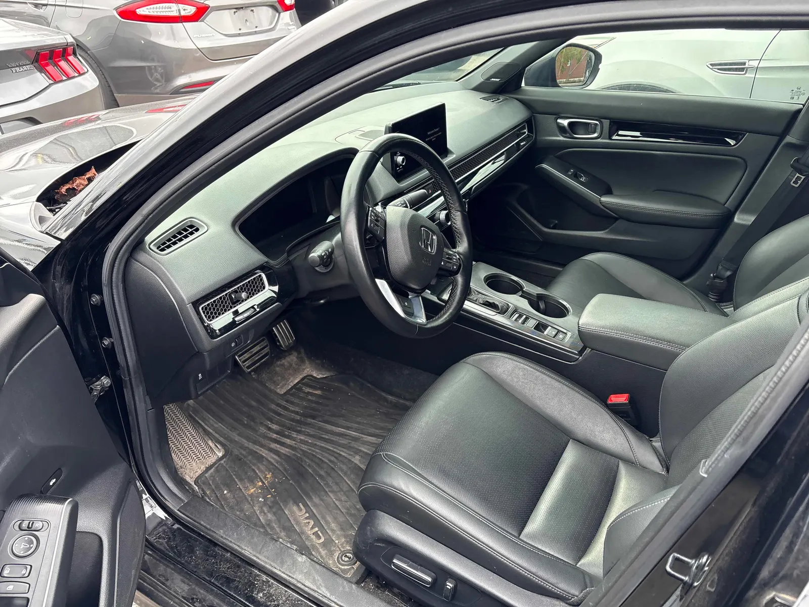 Interior driver side