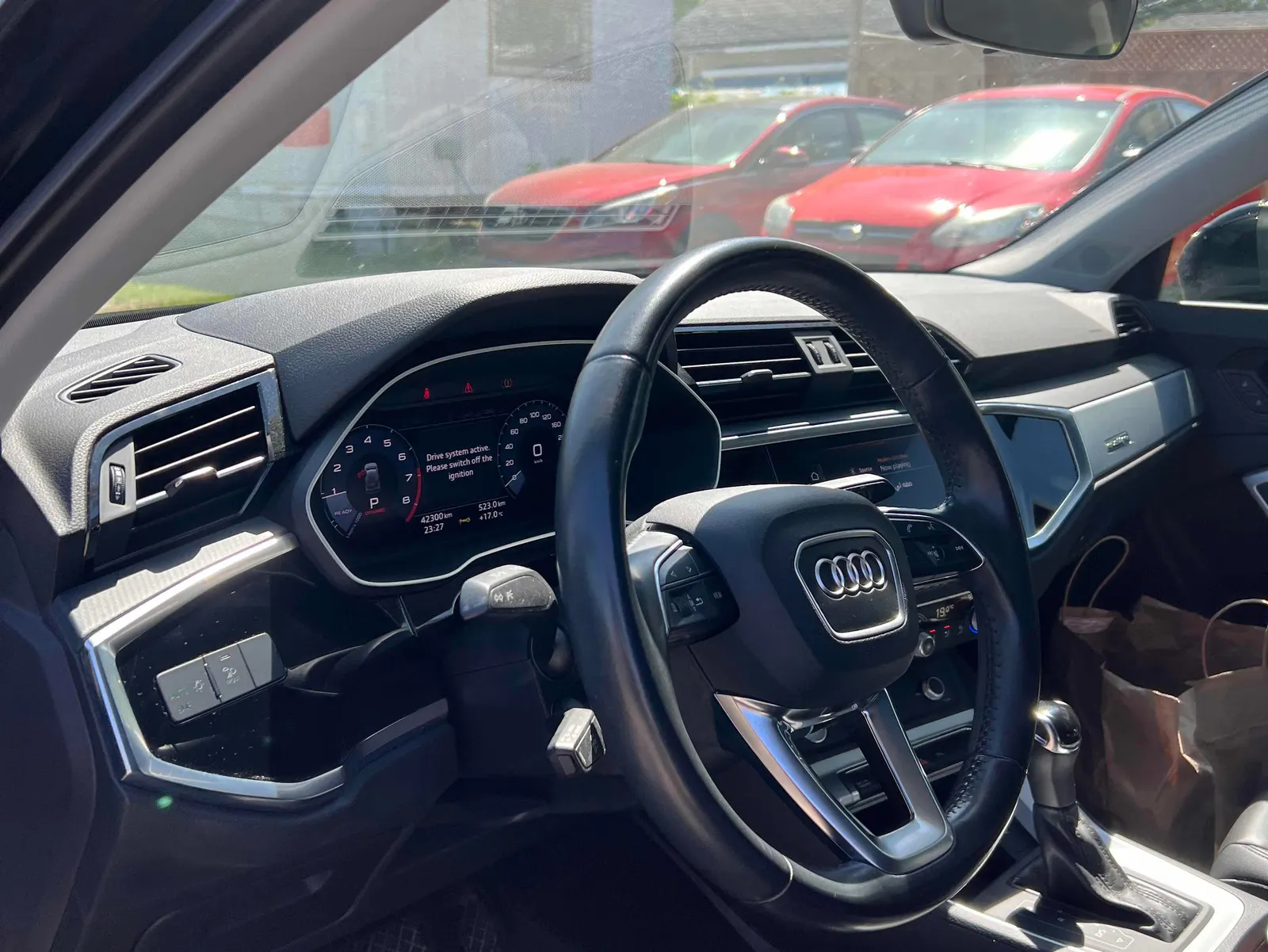 Interior driver side