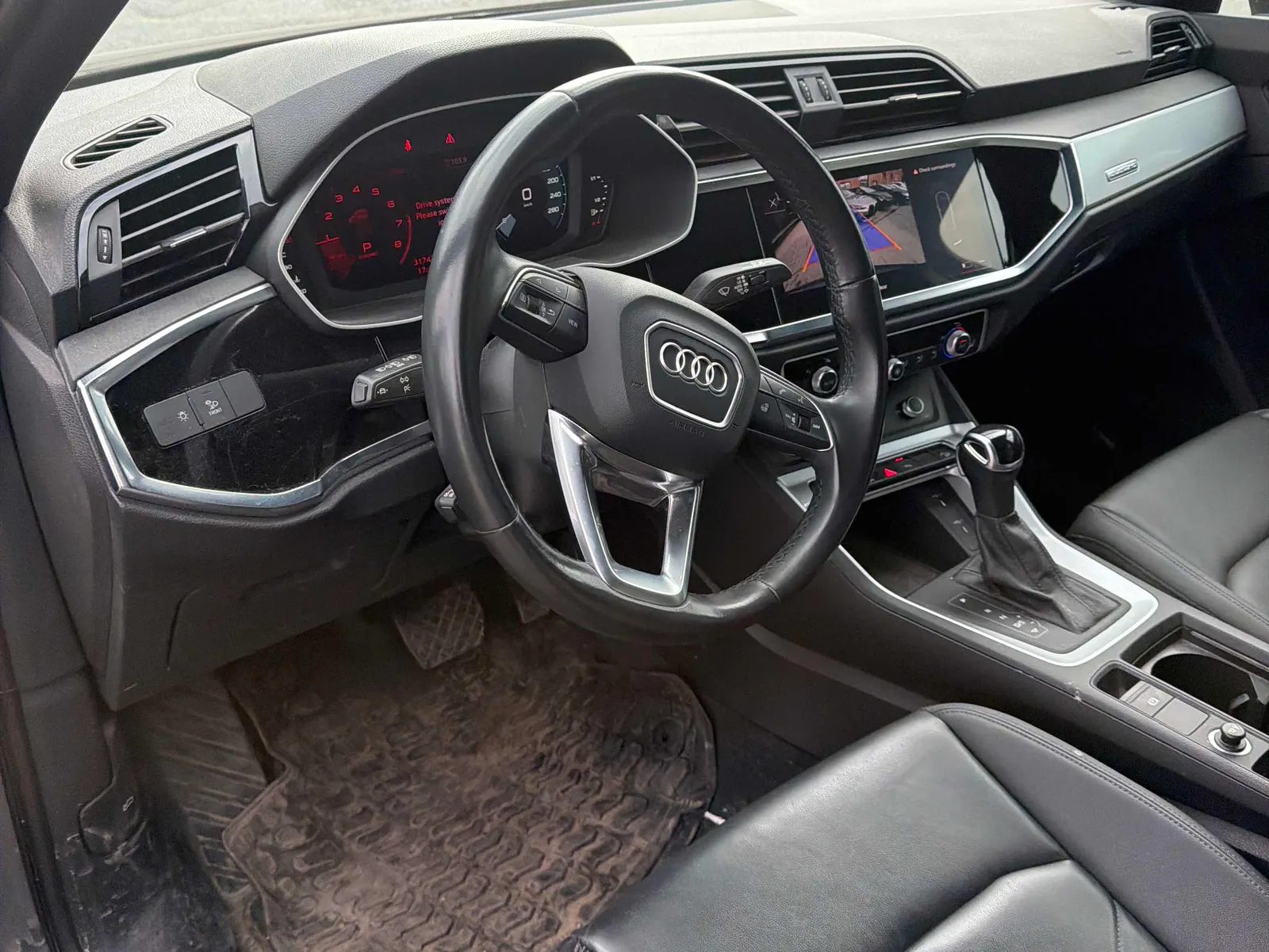 Interior driver side