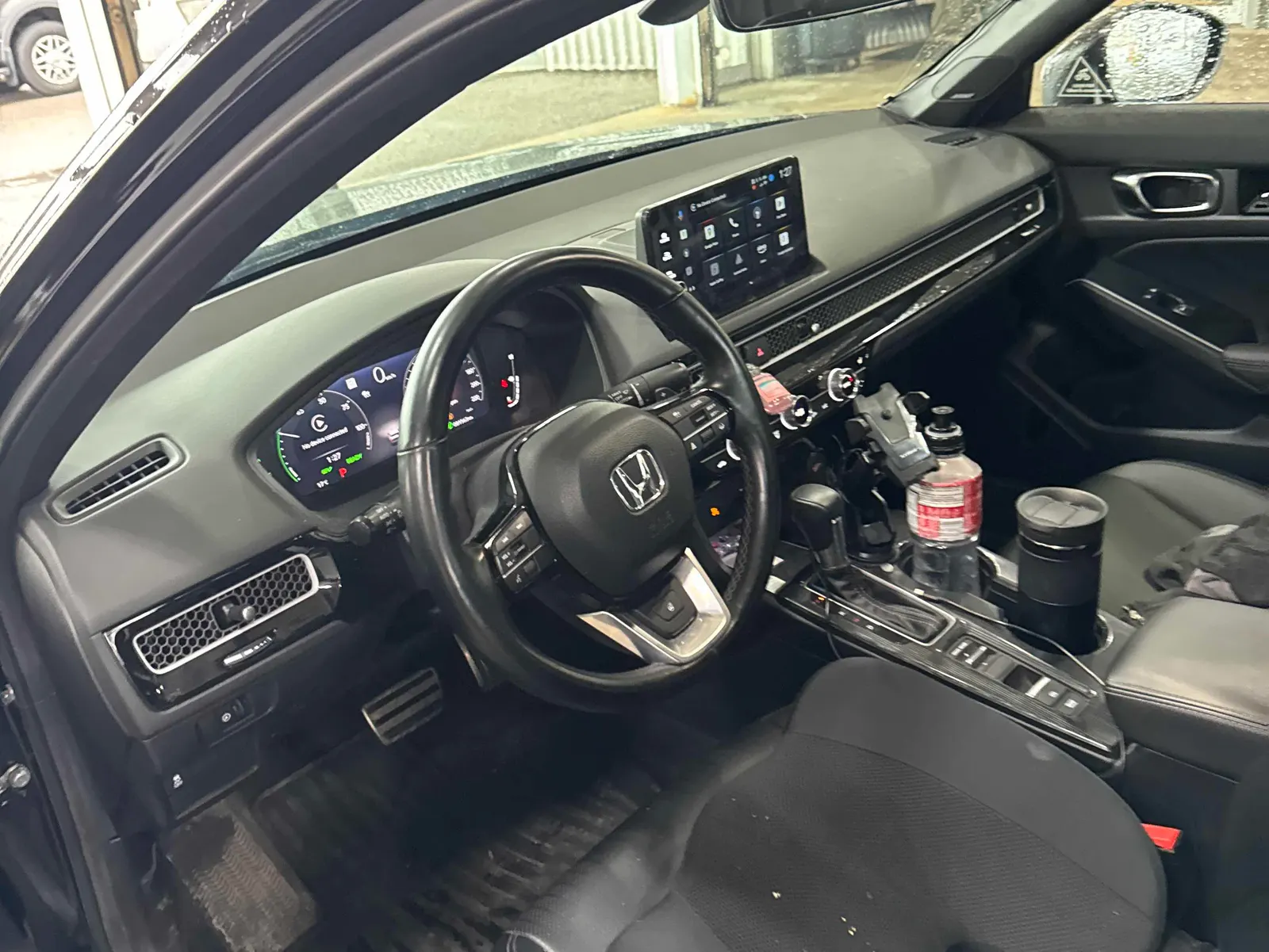 Interior driver side