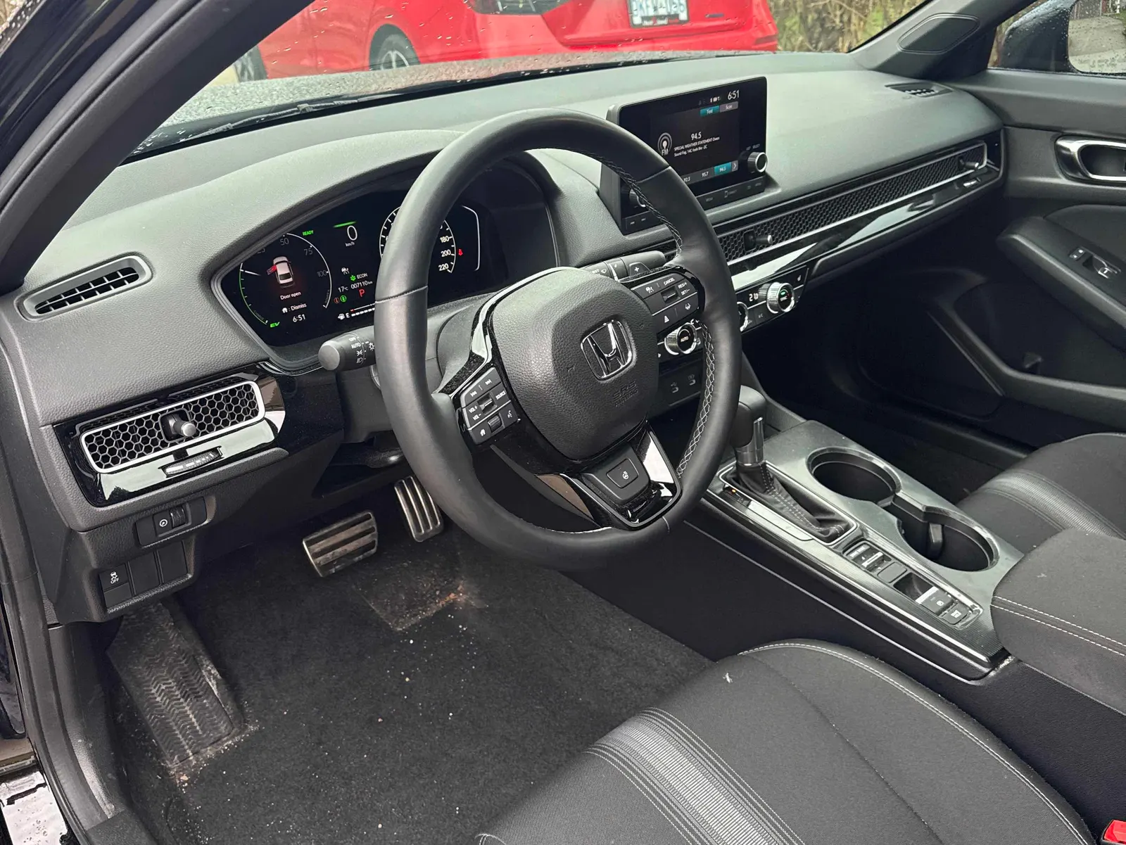 Interior driver side