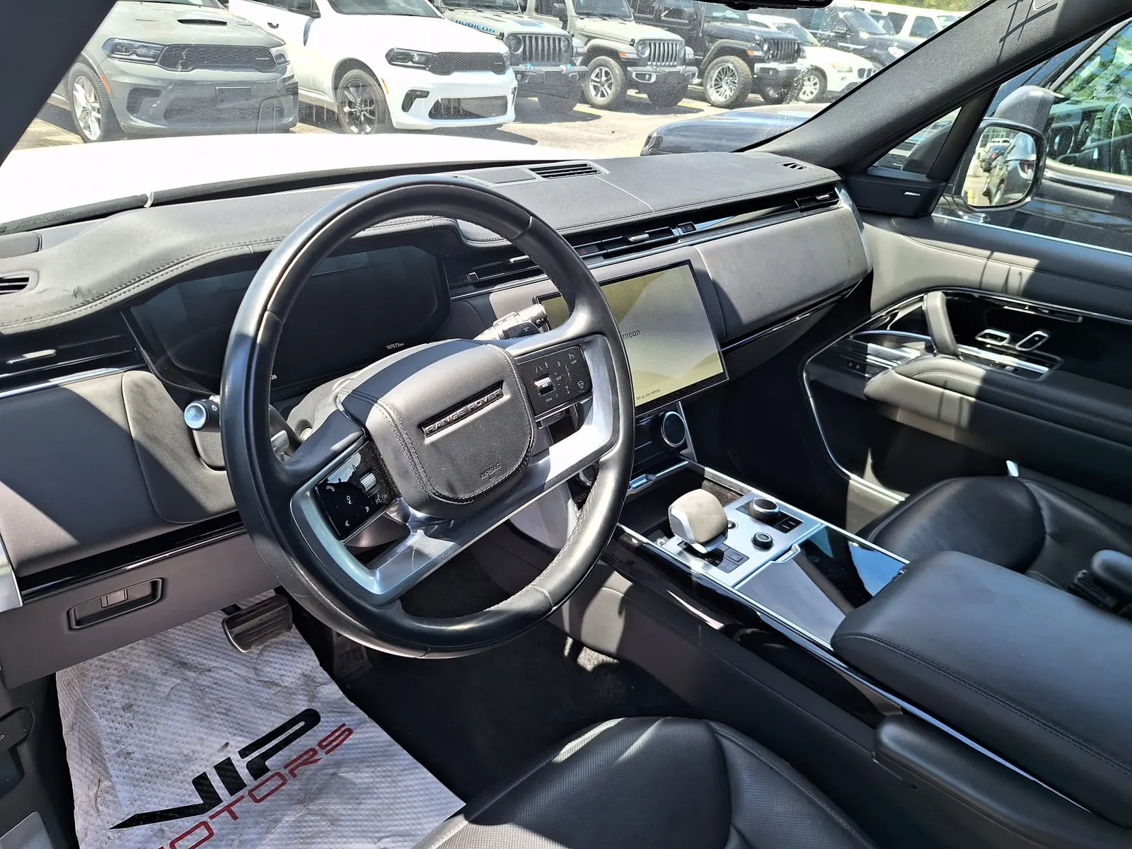 Interior driver side