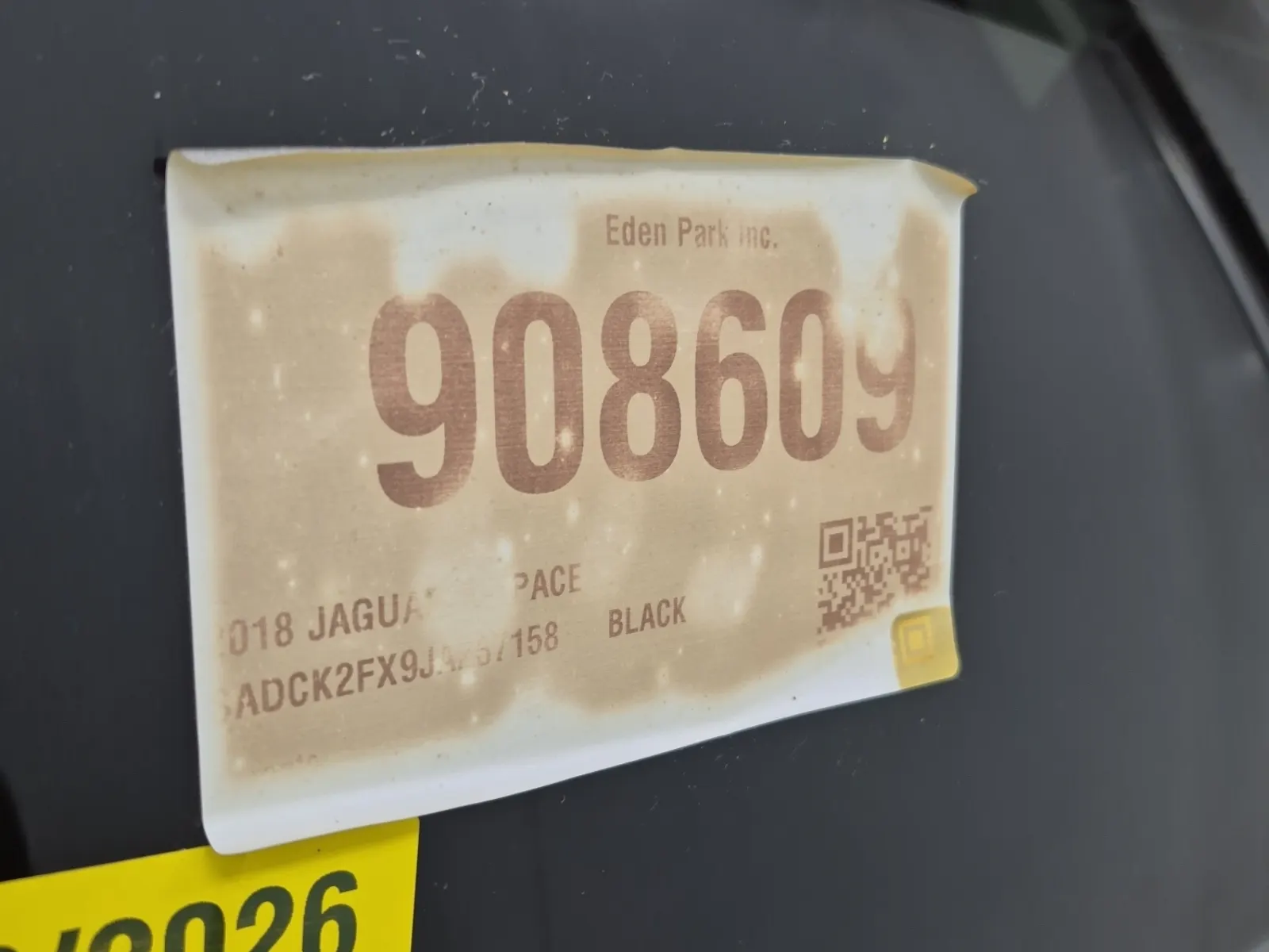 Inventory Label Photo