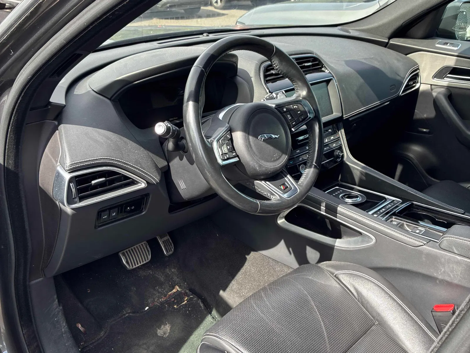 Interior driver side