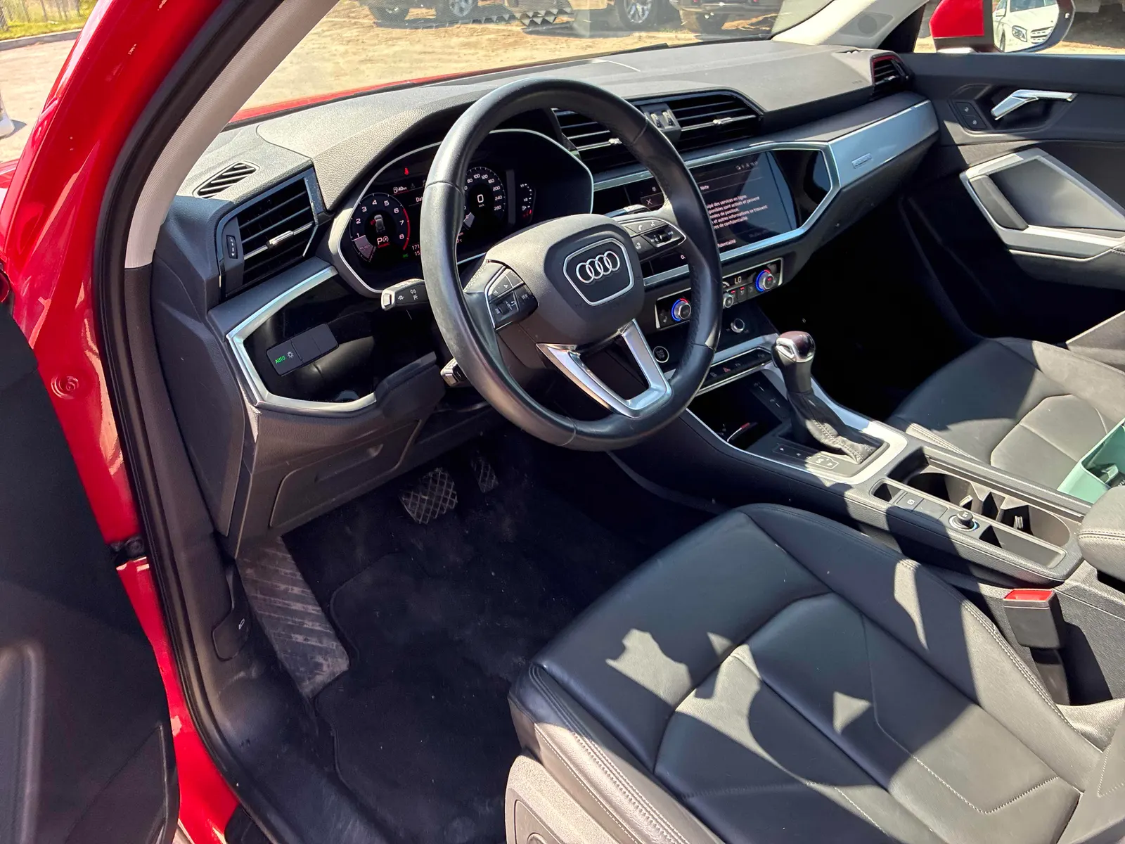 Interior driver side